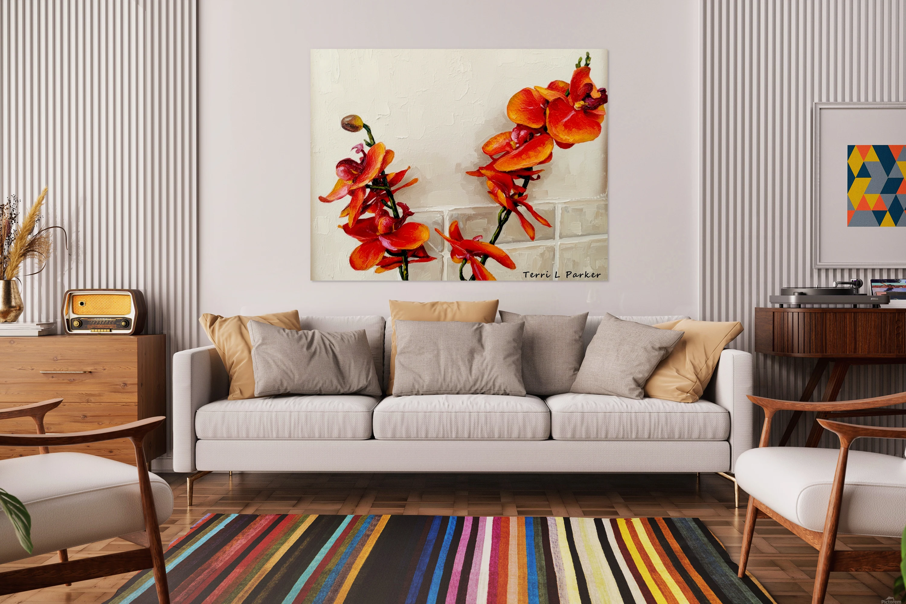 Orange Flowers 1