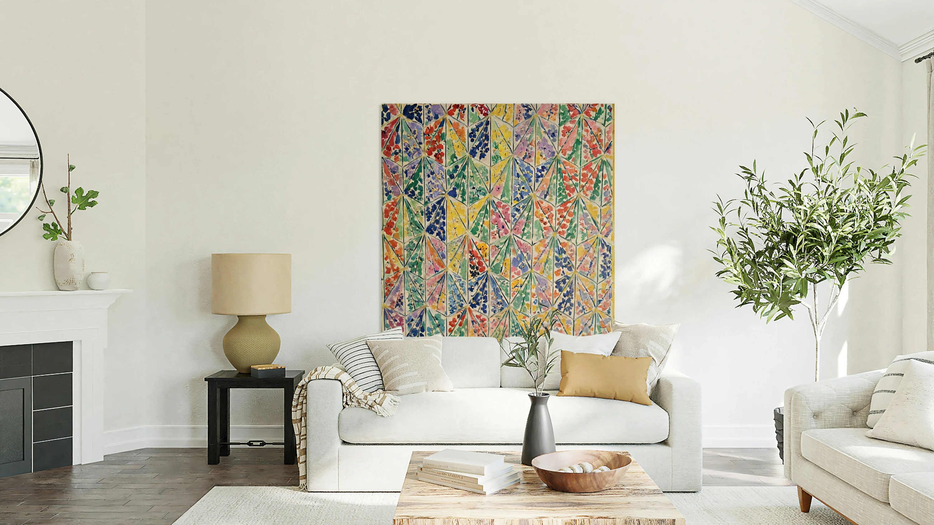 abstract tile