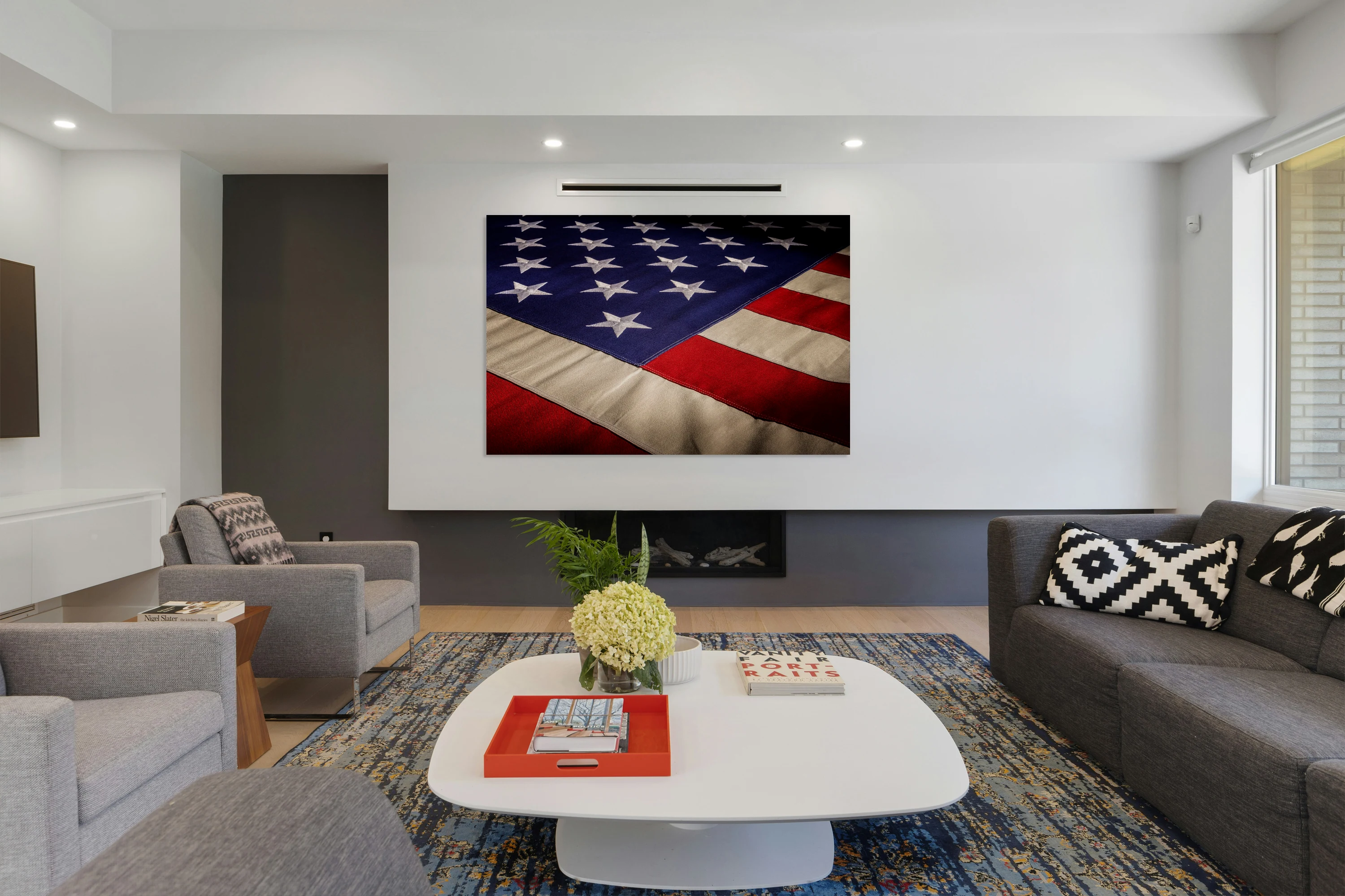 American Flag Closeup