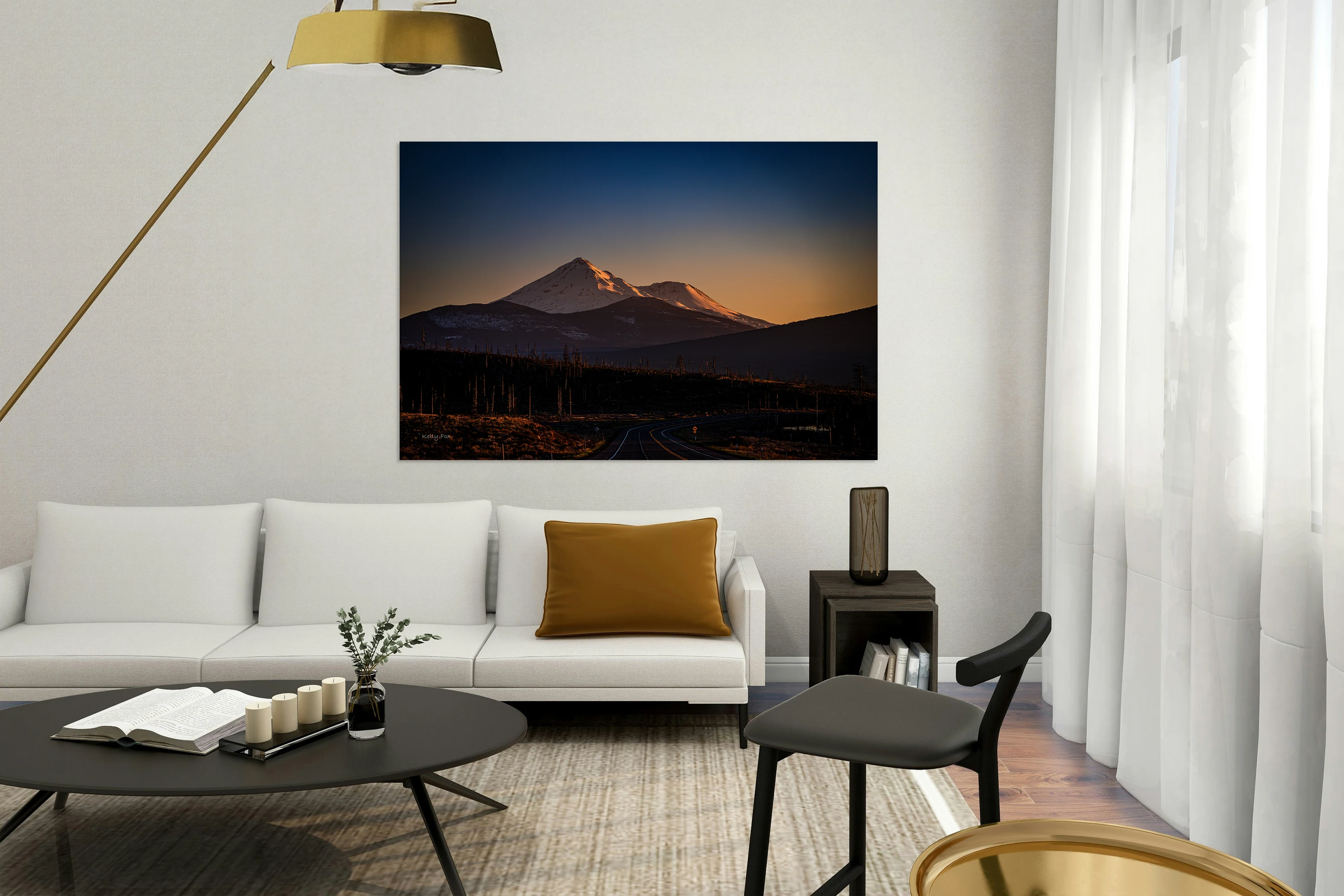 Mt Shasta Sunset