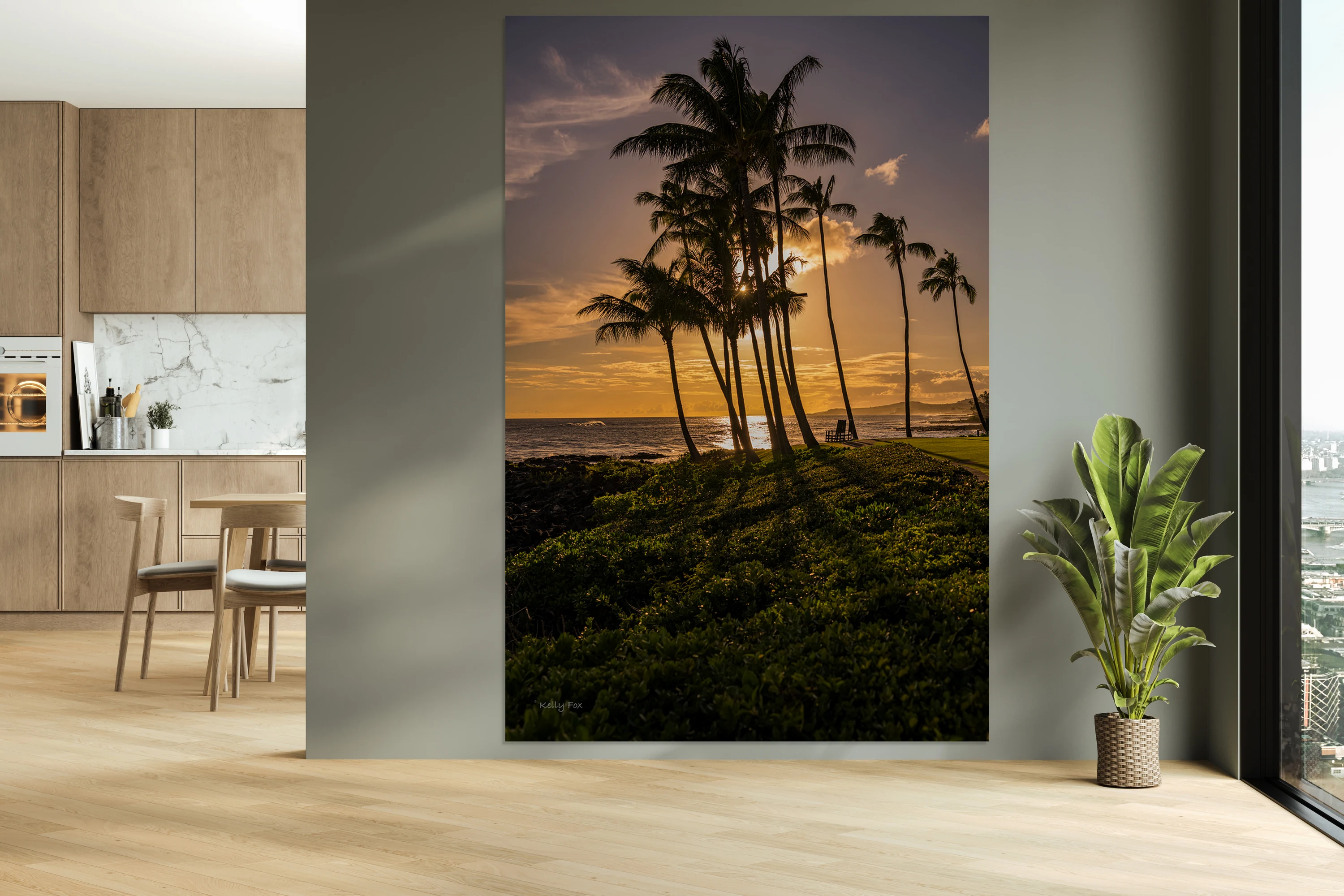 Palm Sunset