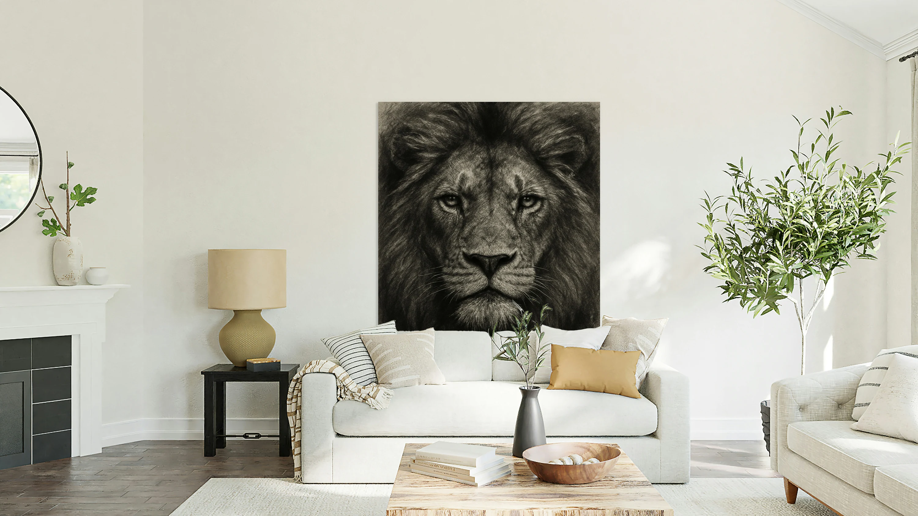 Confident Lion