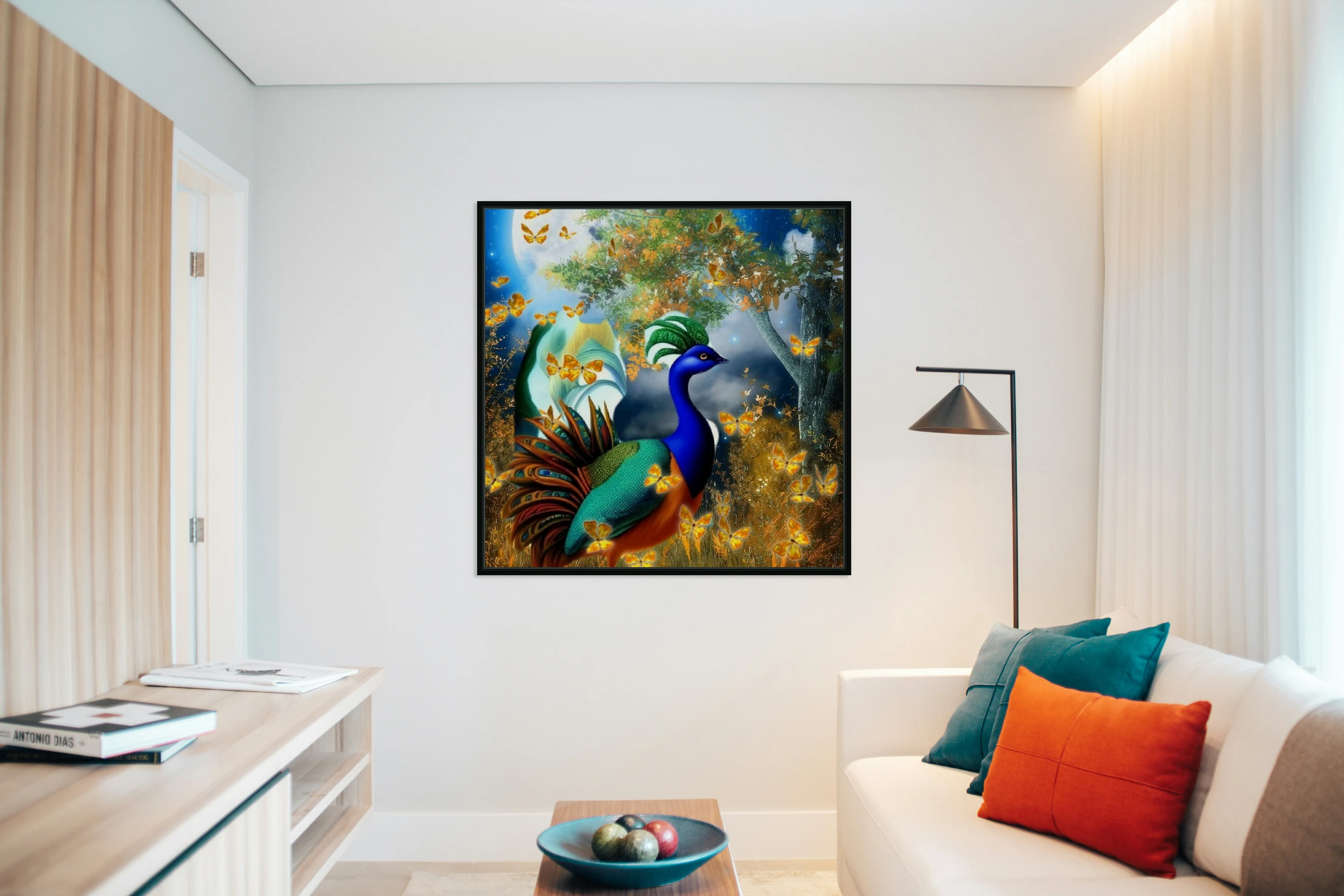 Radiant Peacock