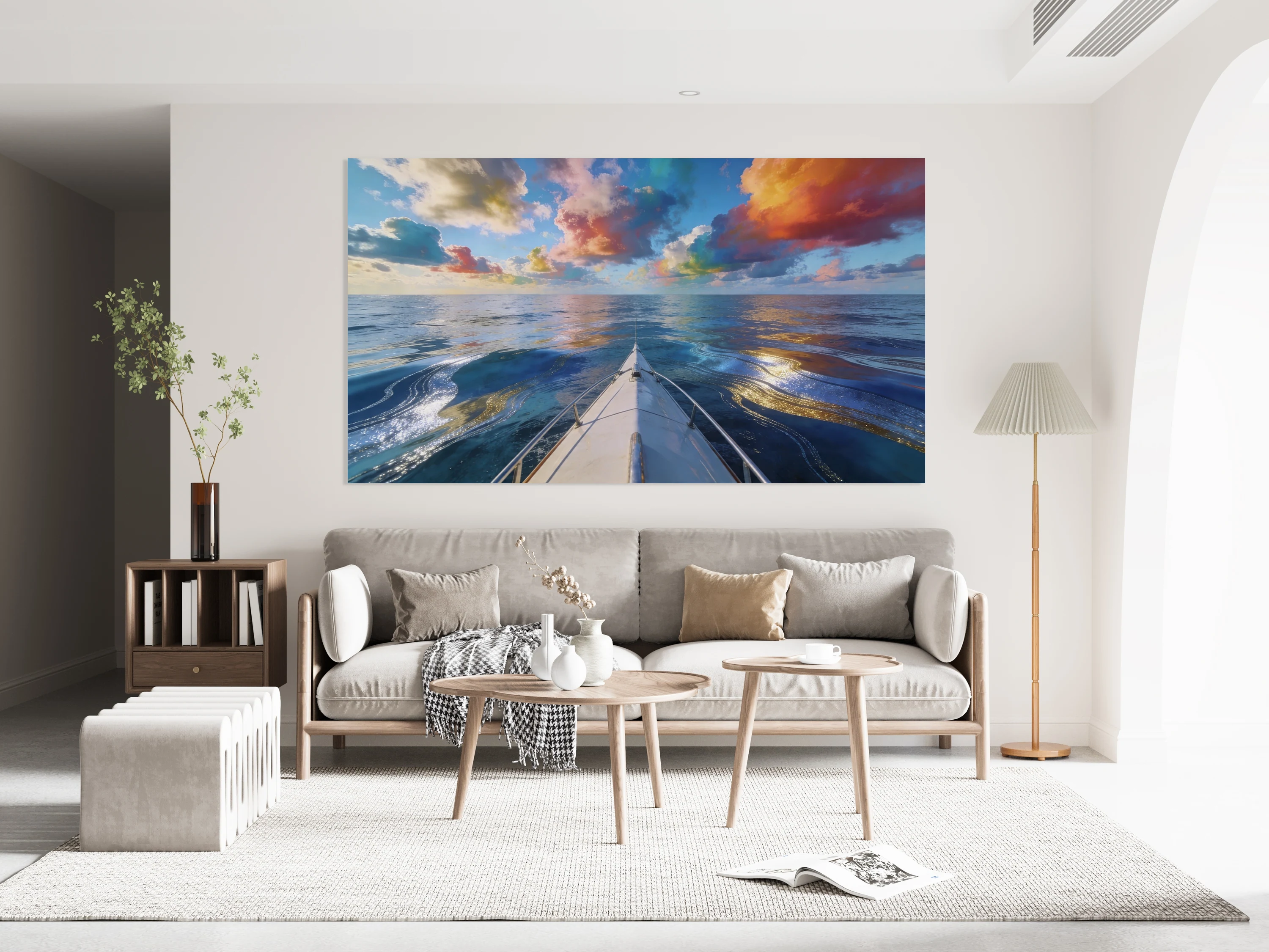 Painted Ocean Sky Signed