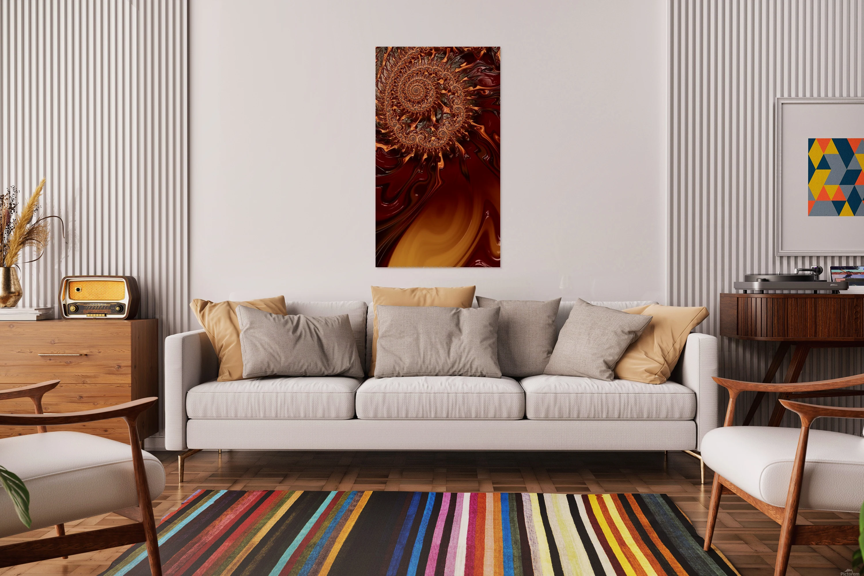 Fiery Spiral