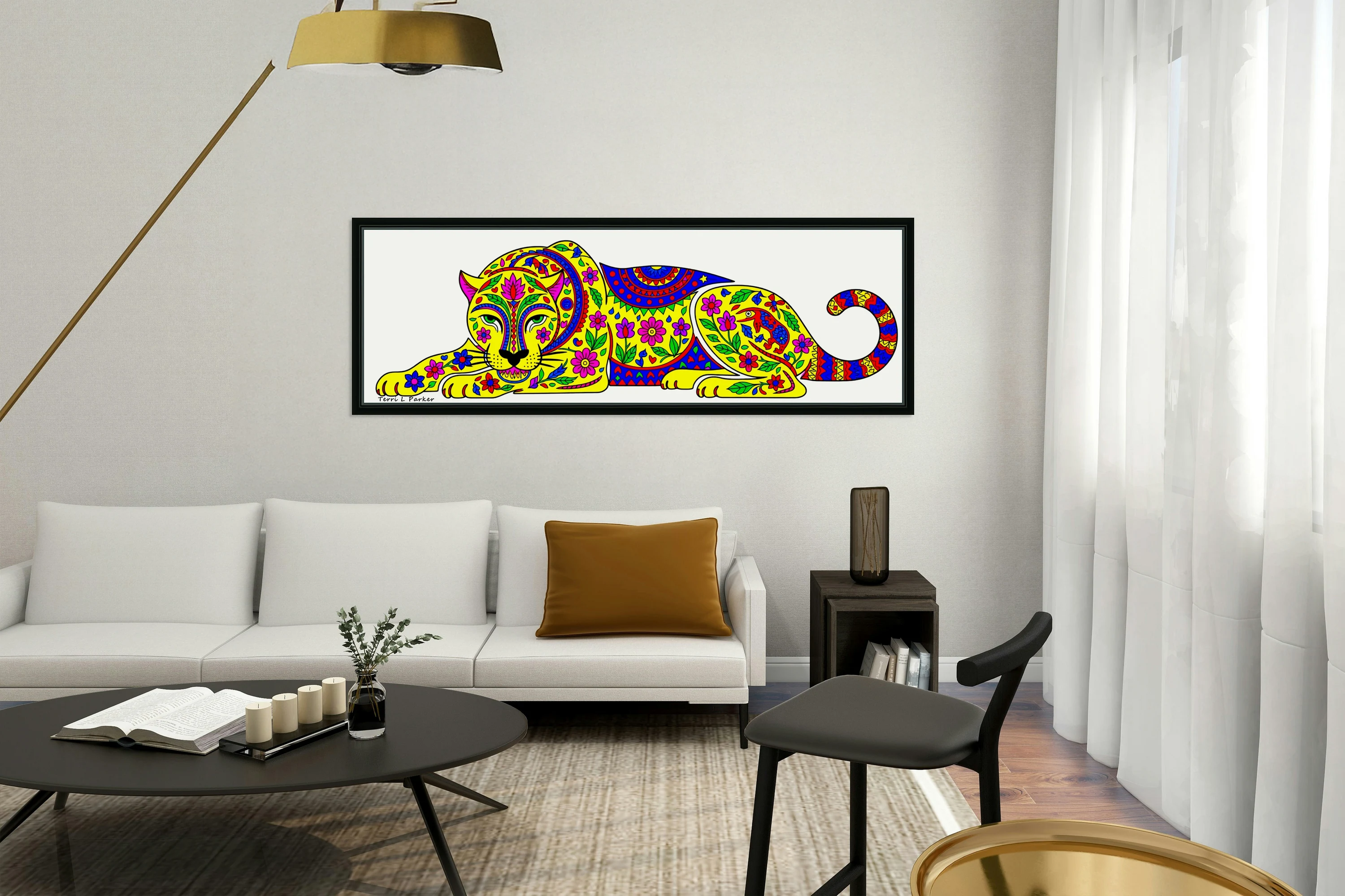 India Style Leopard 1