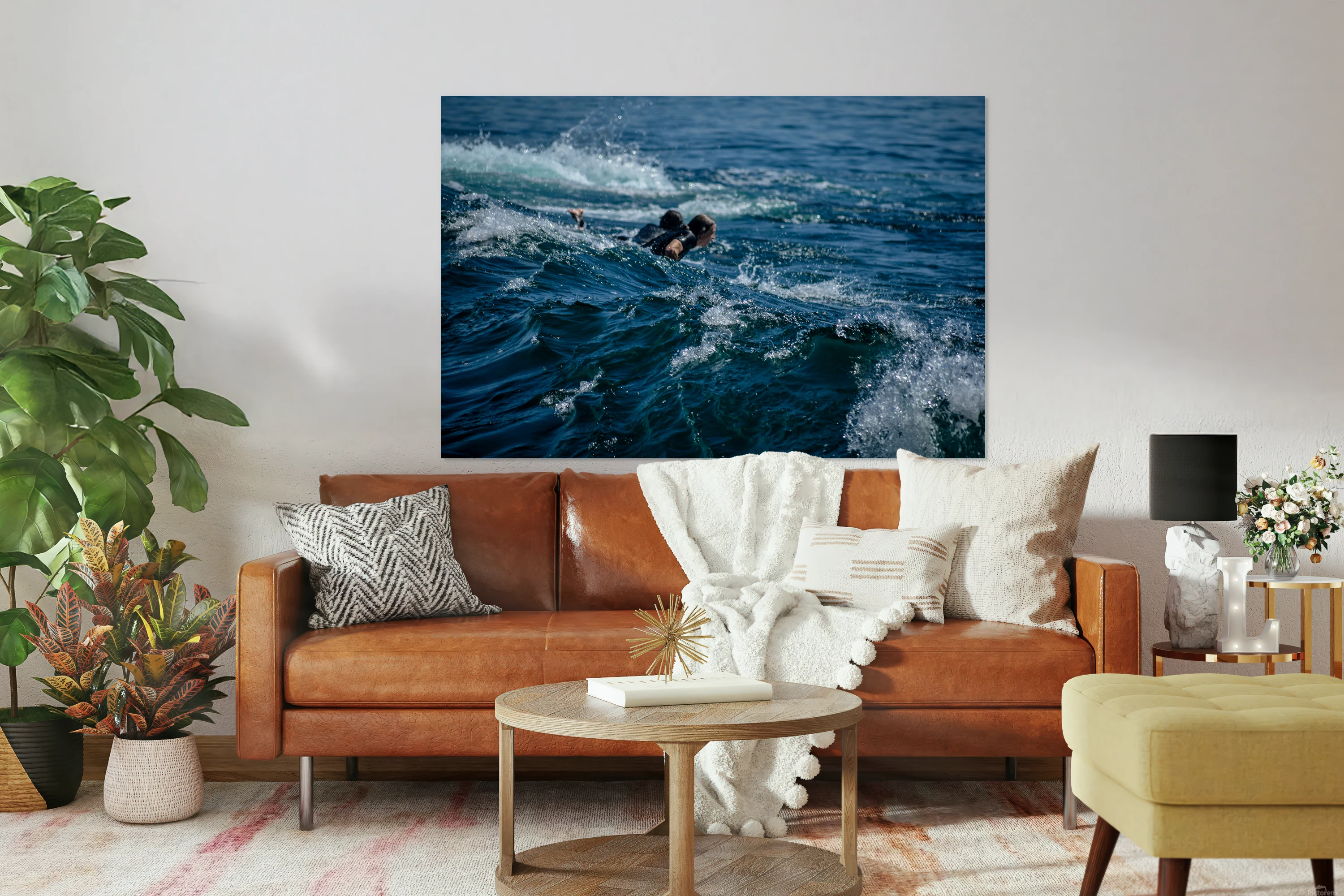 Behind The Wave