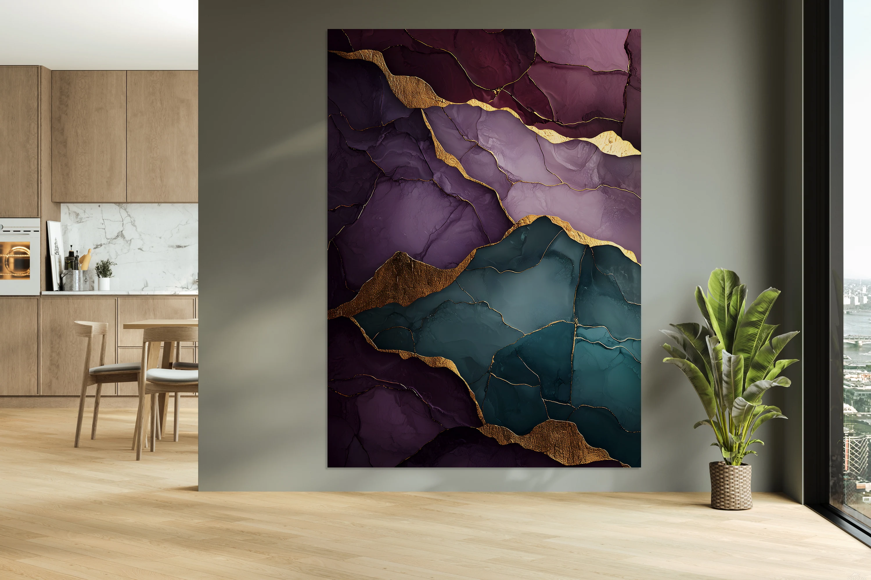 Abstract Organic 9