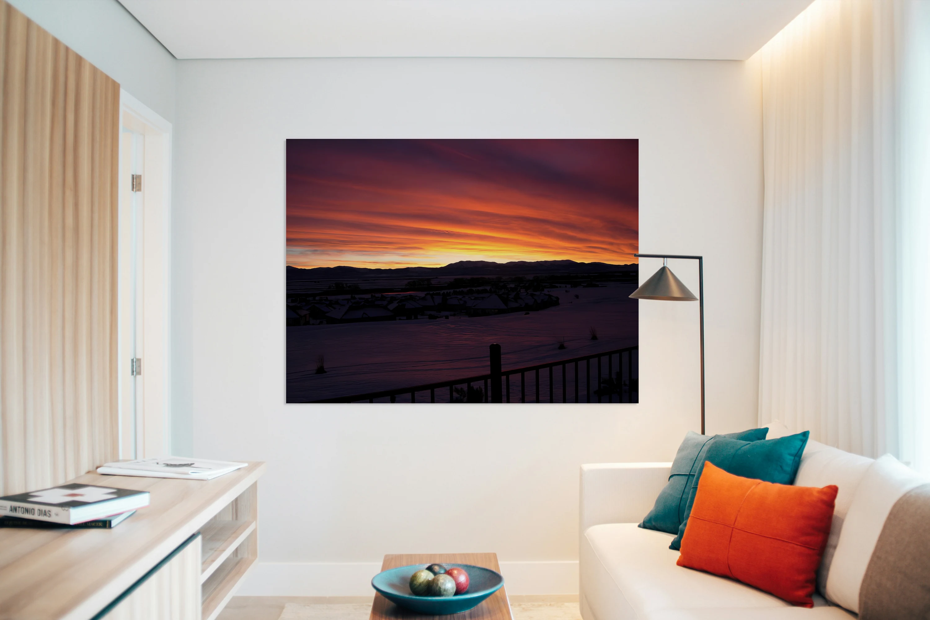 Inspired sunset