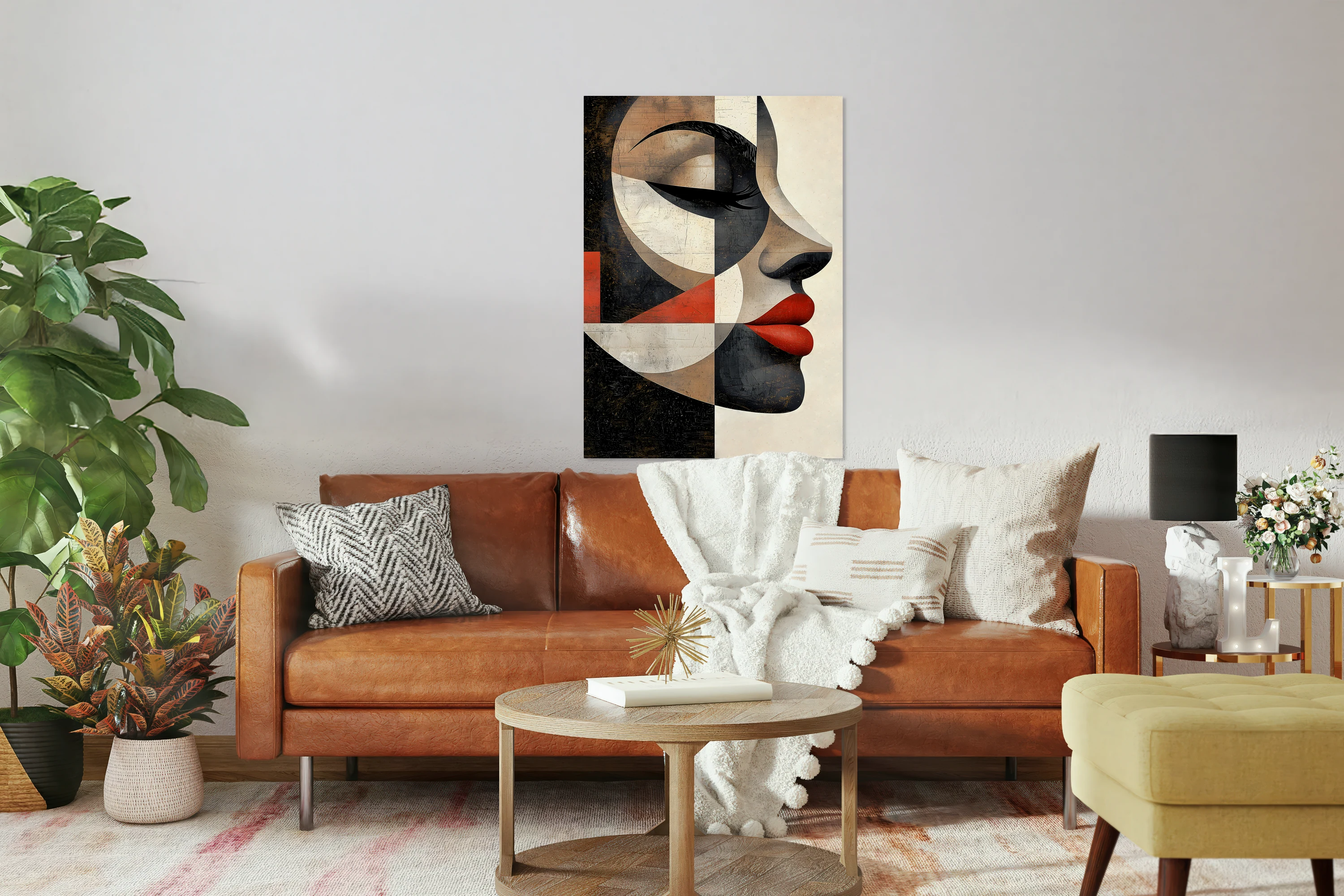 Abstract Face II 36