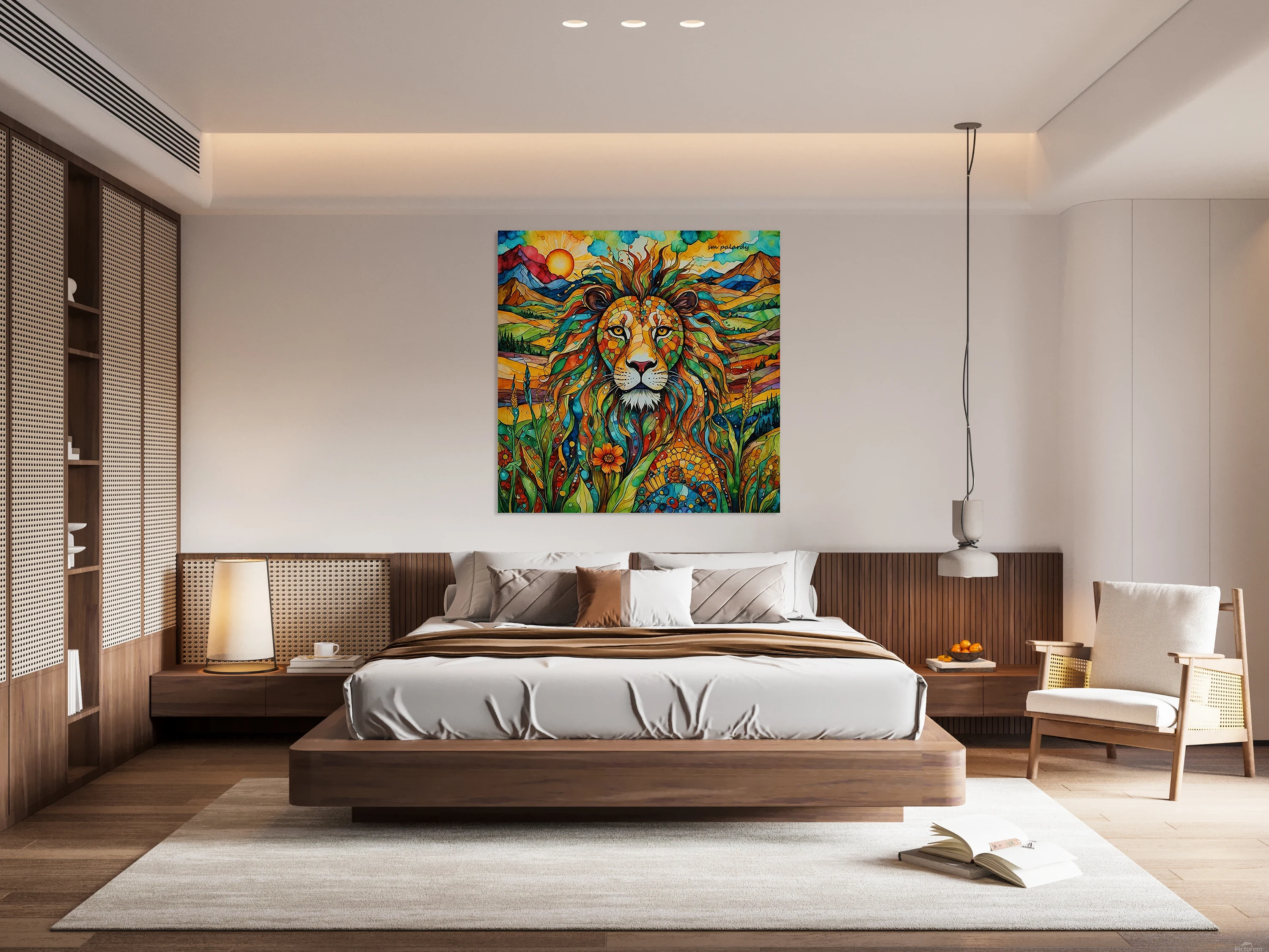 unplain lion
