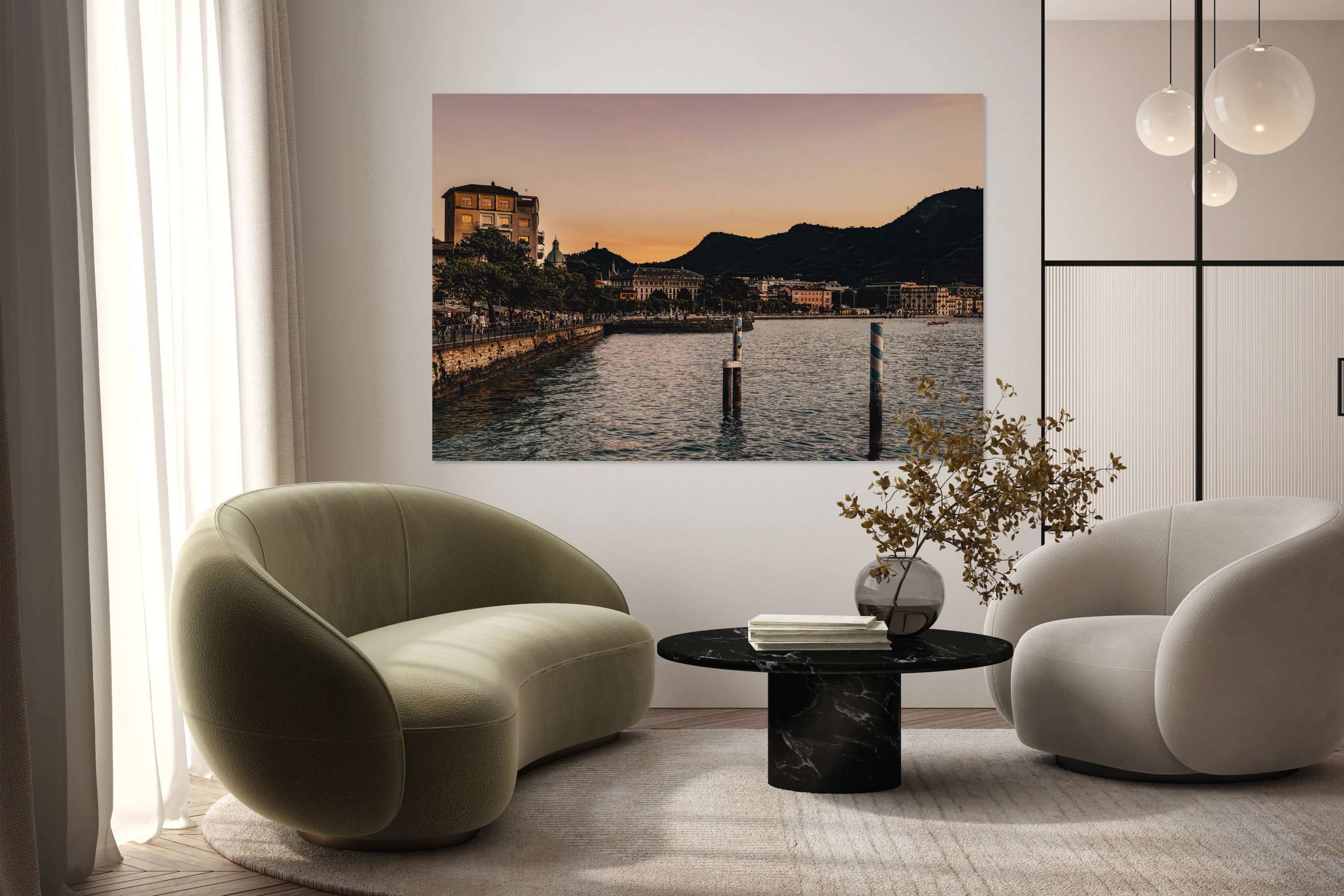 Evening on Lake Como