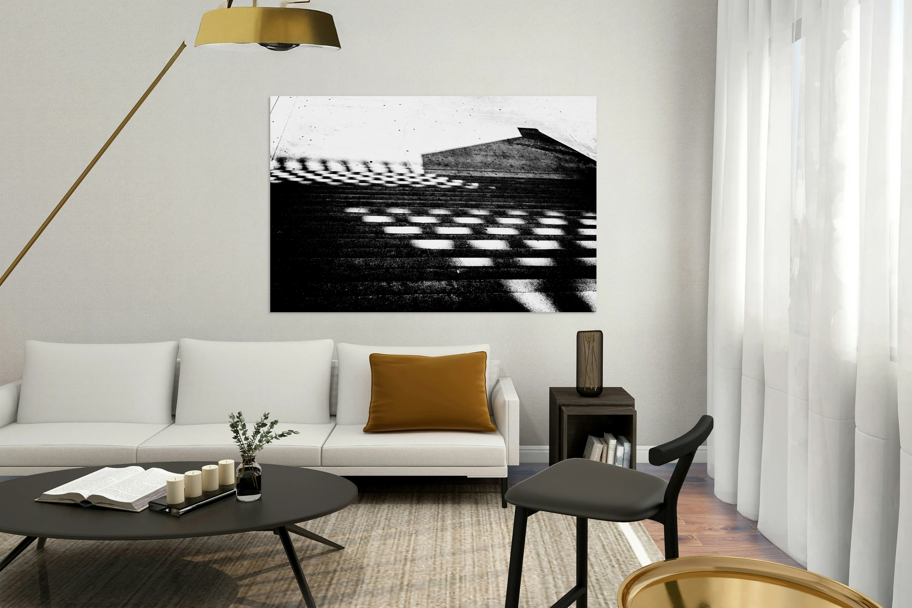 Checkered Light and Shadow