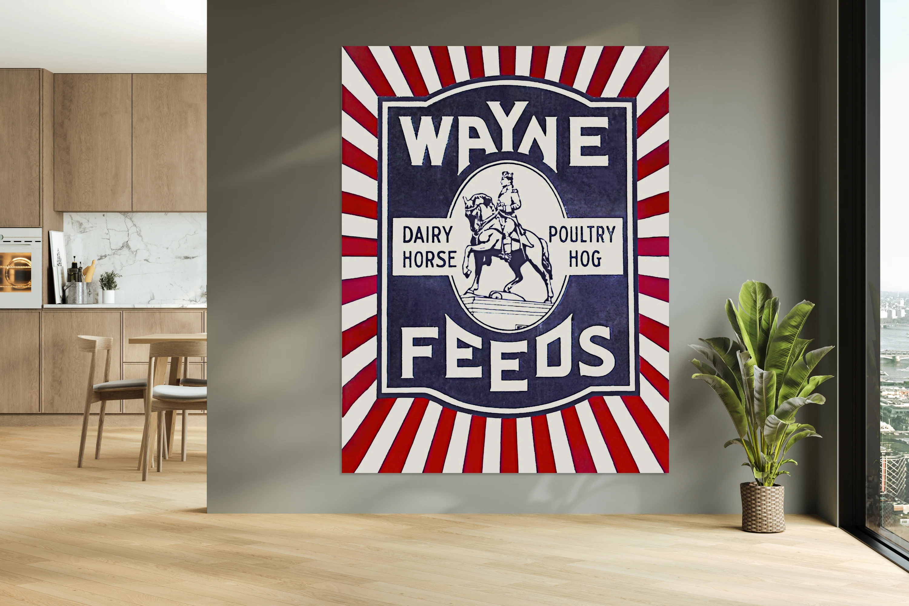 Wayne Feeds Sign