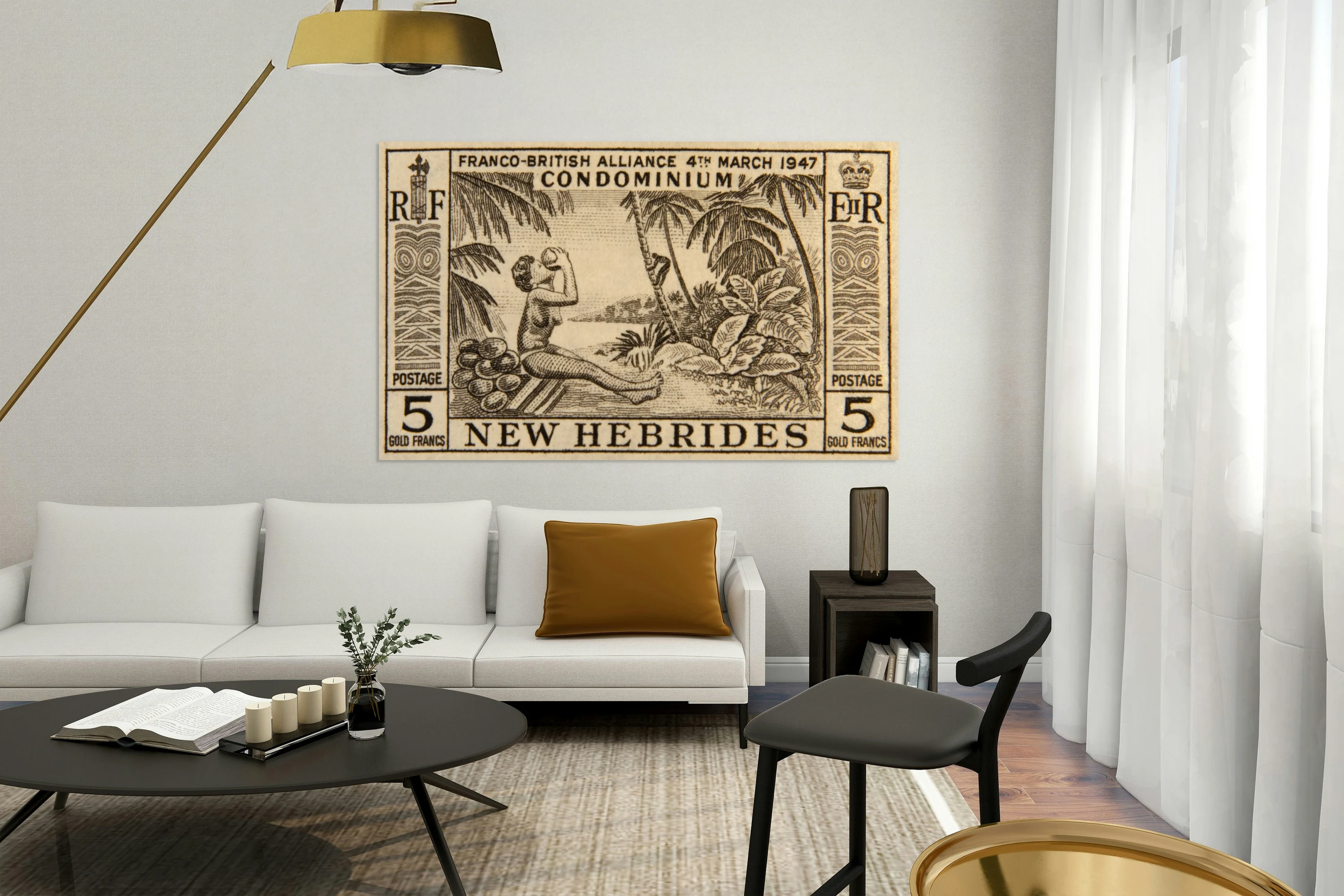 New Hebrides Stamp