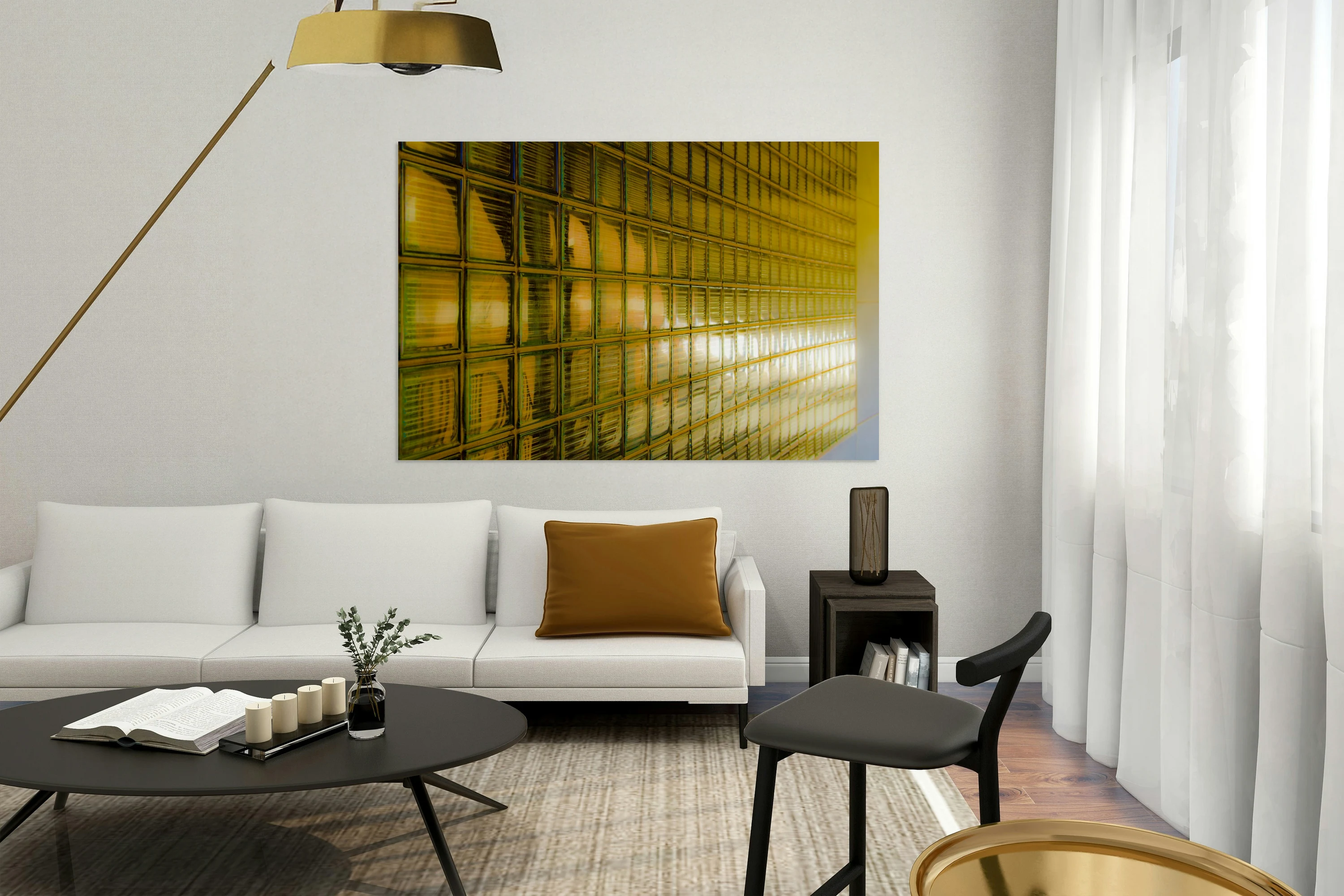 Amber Glass Perspective