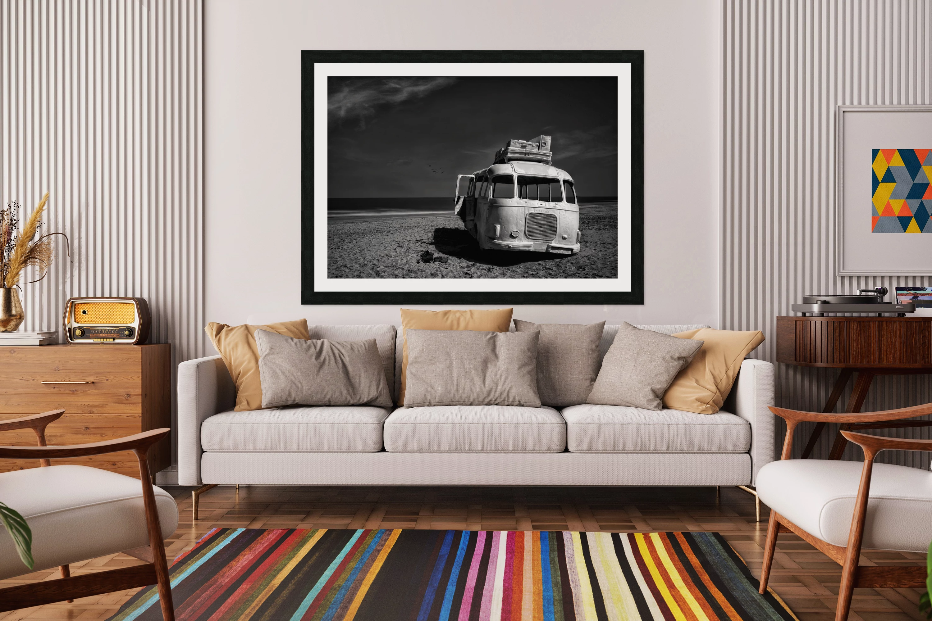 Beached Bus