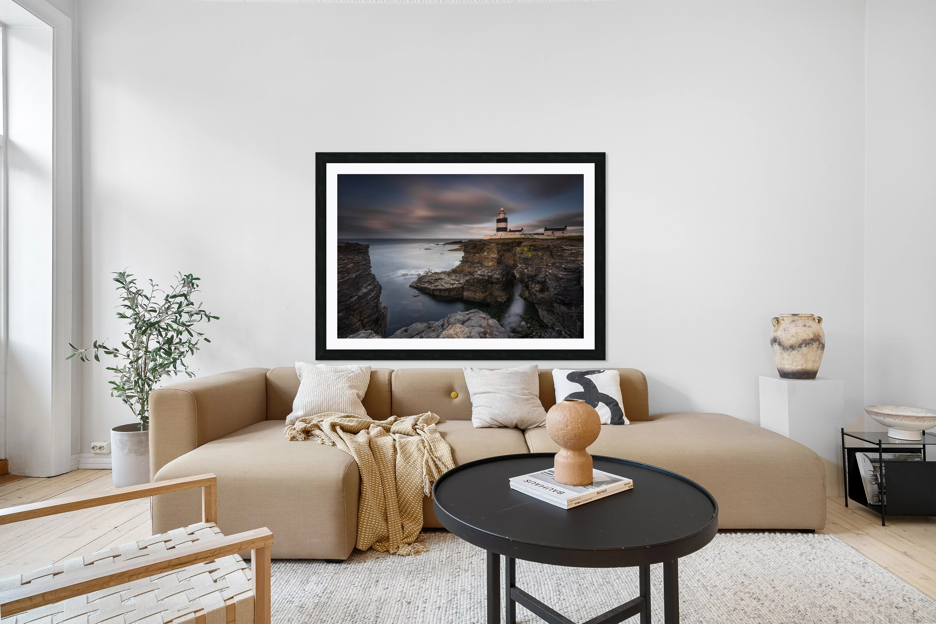 Lighthouse on Cliffs
