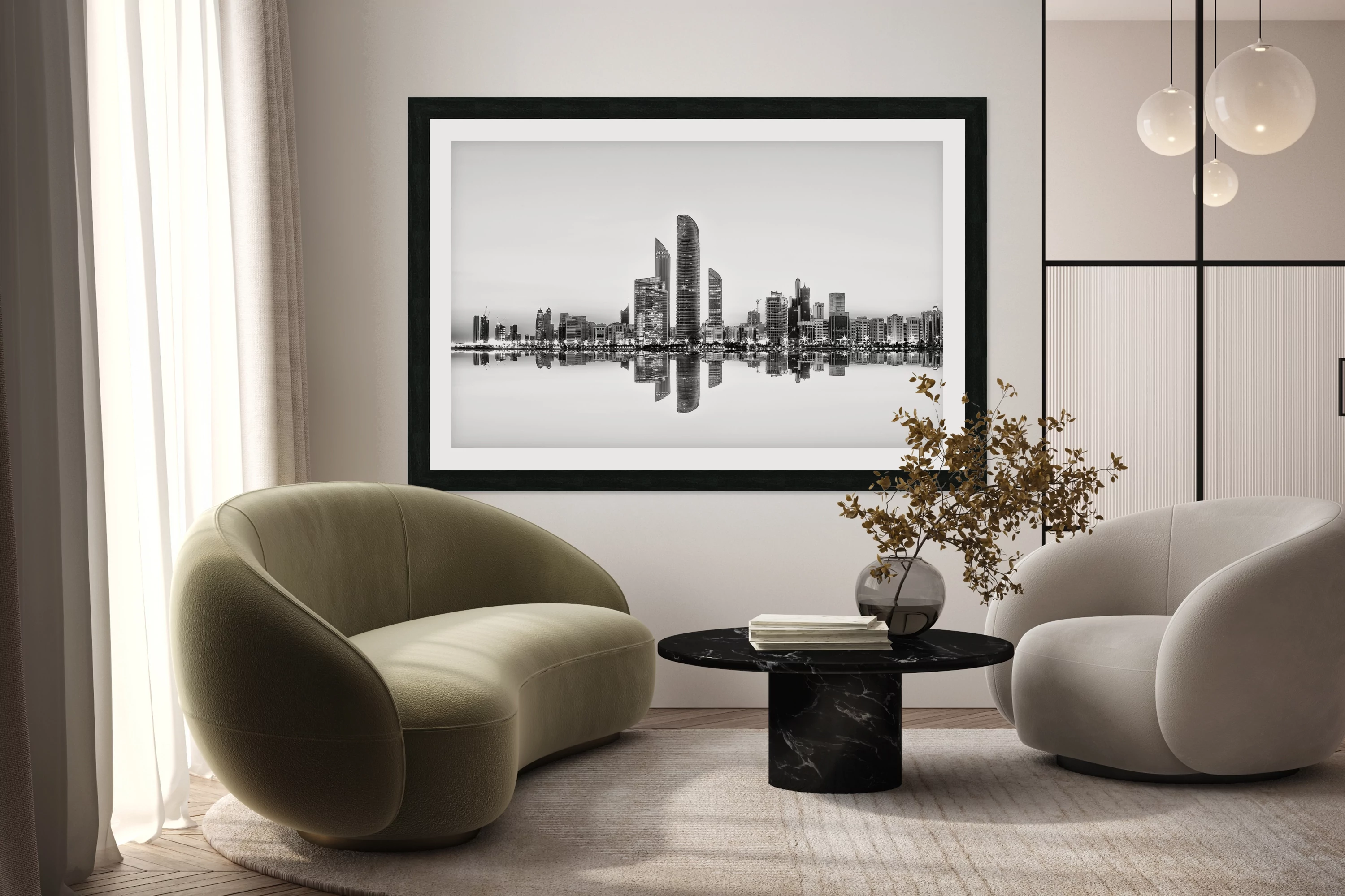 Abu Dhabi Urban Reflection
