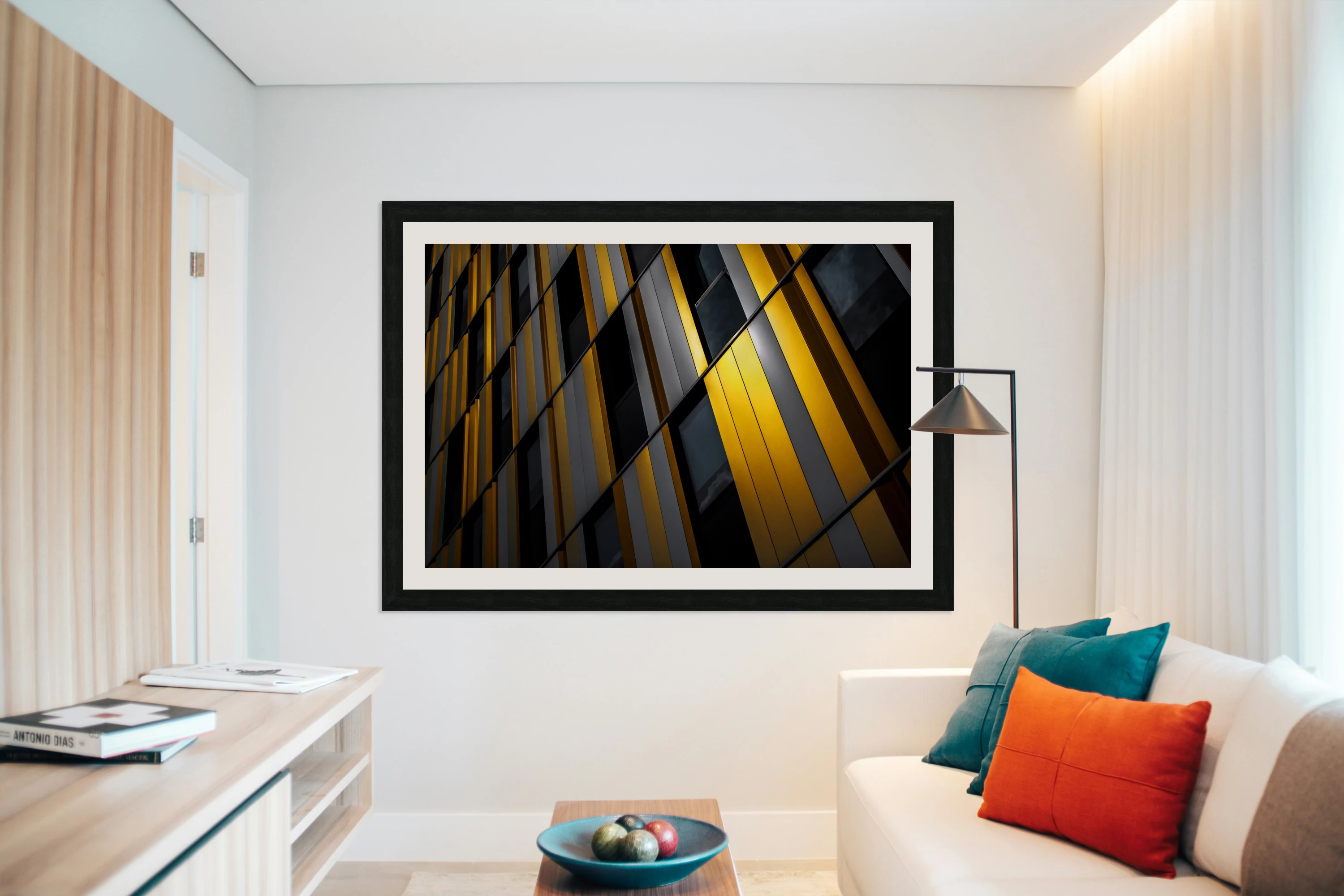 Yellow wall