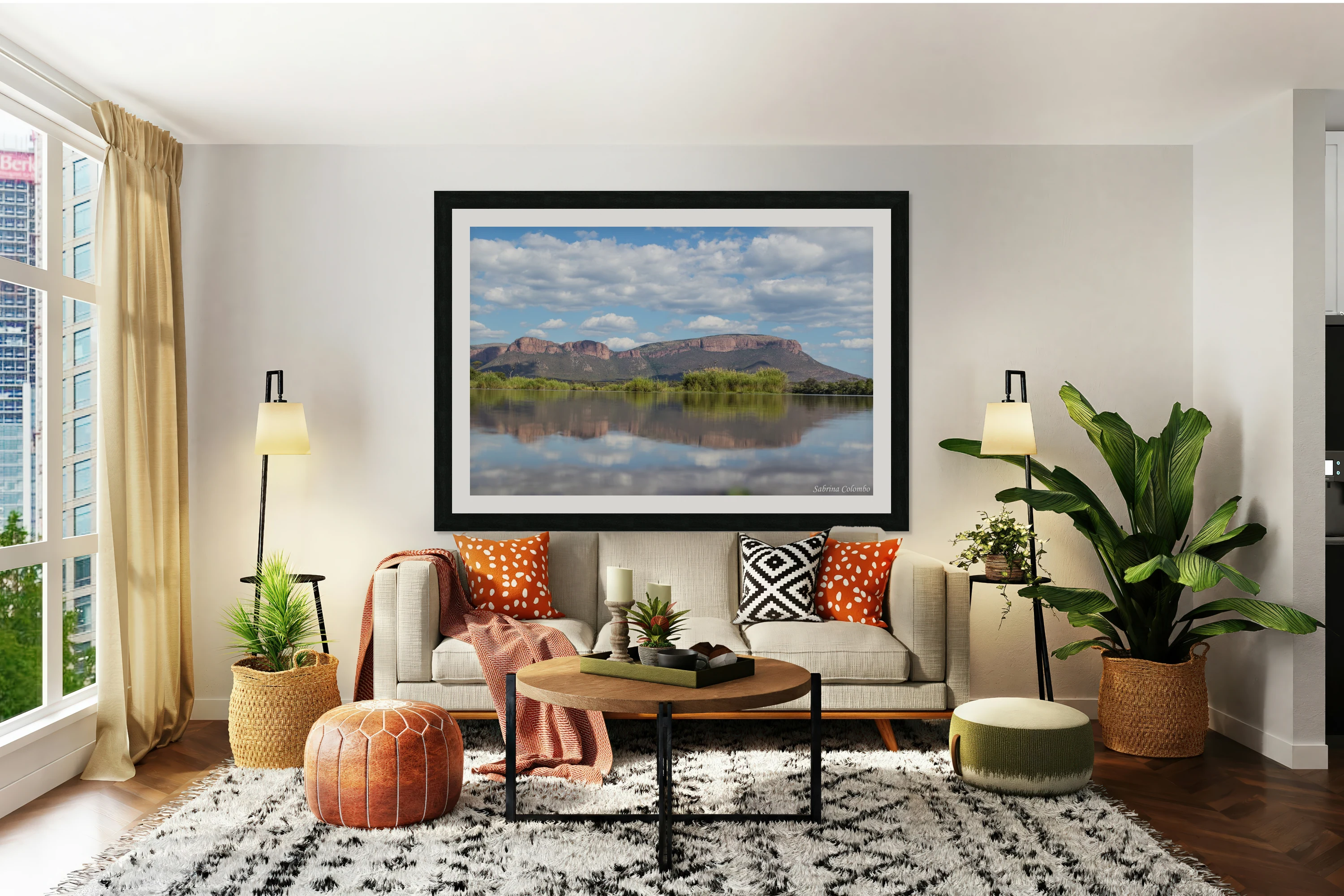 Mountain Reflection landscape