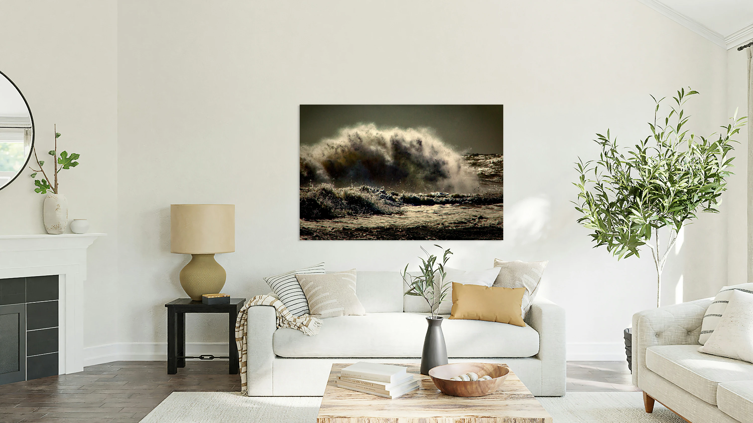 Beach Big Wave Spray