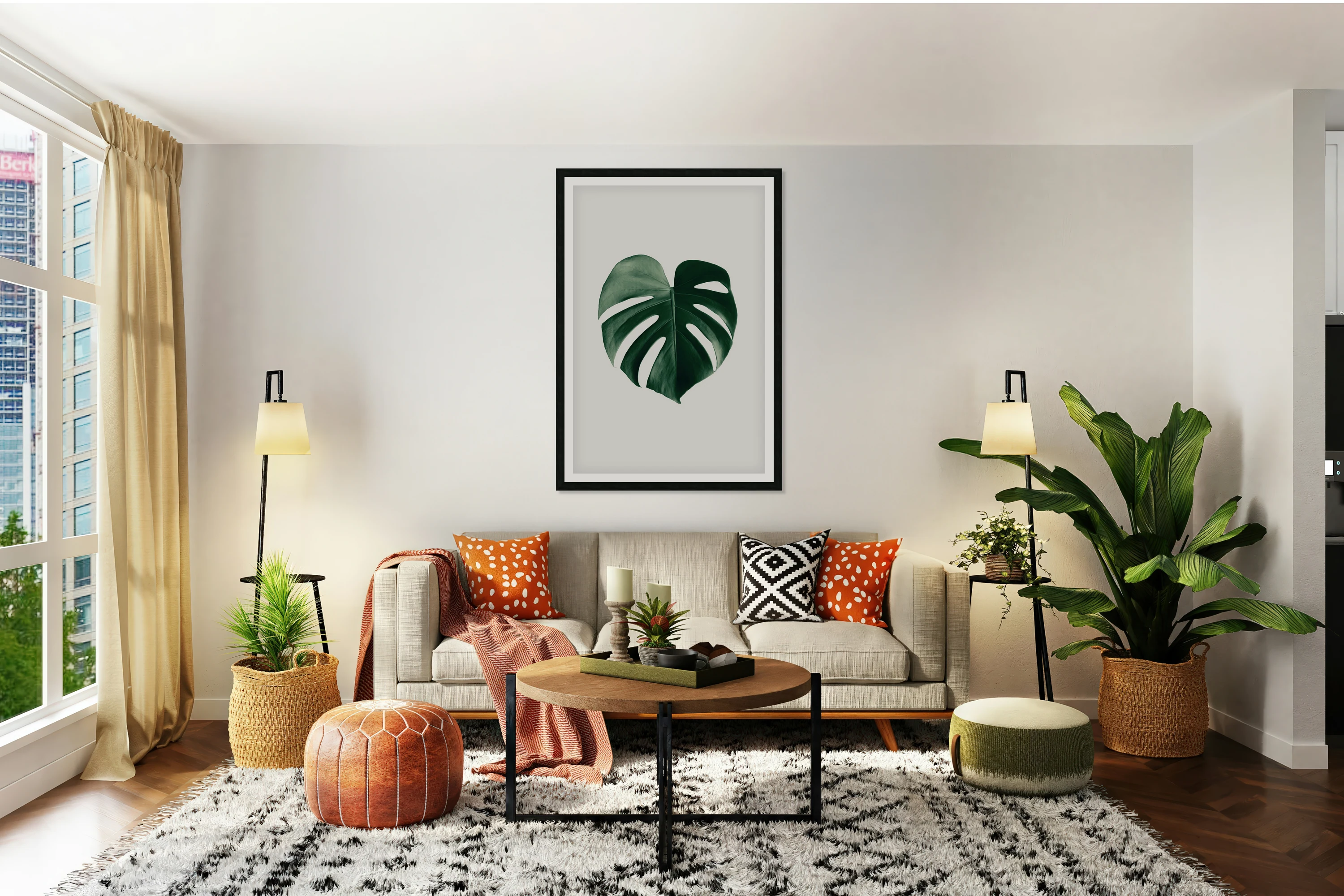 Monstera Natural 24