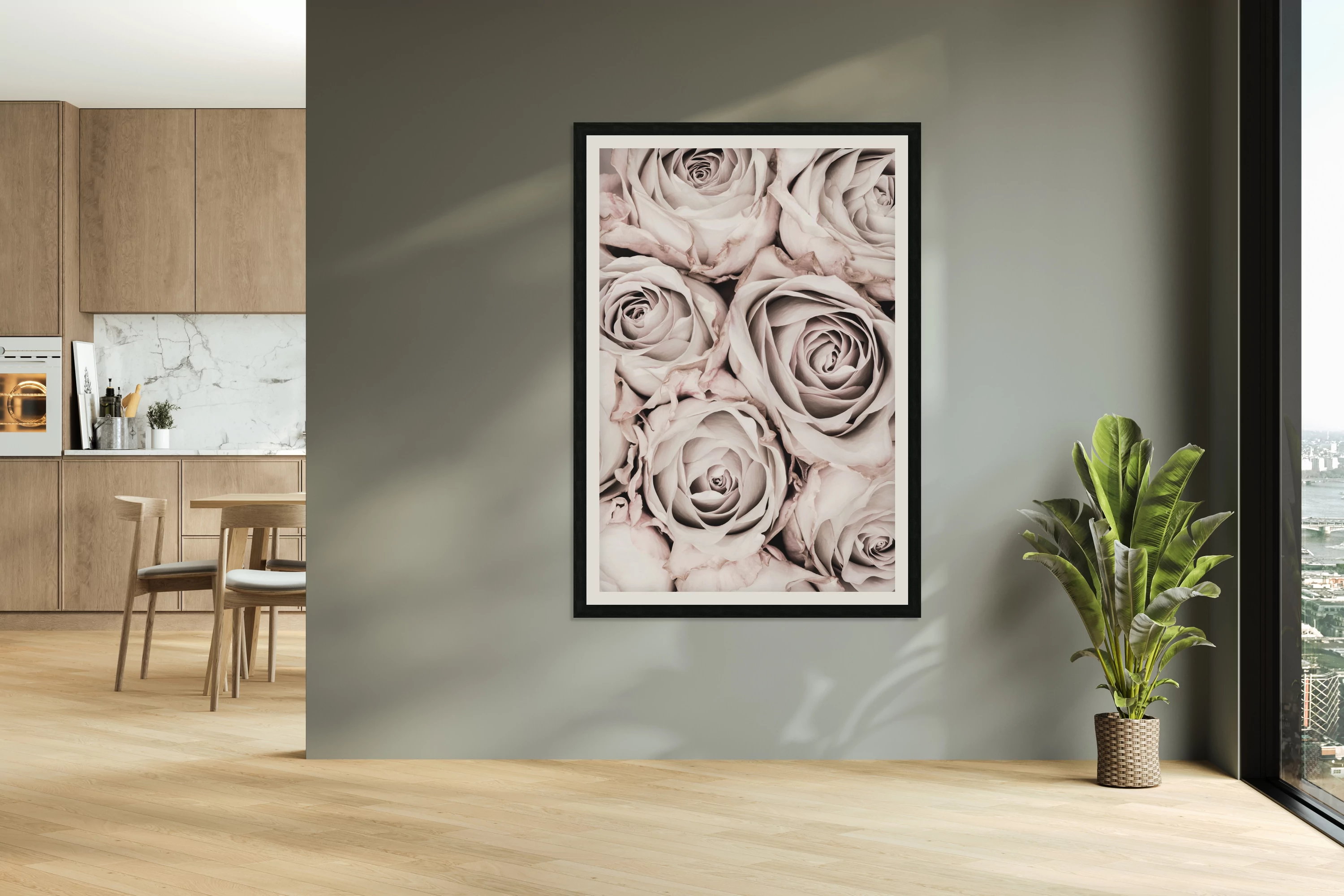 Grey Roses No 01