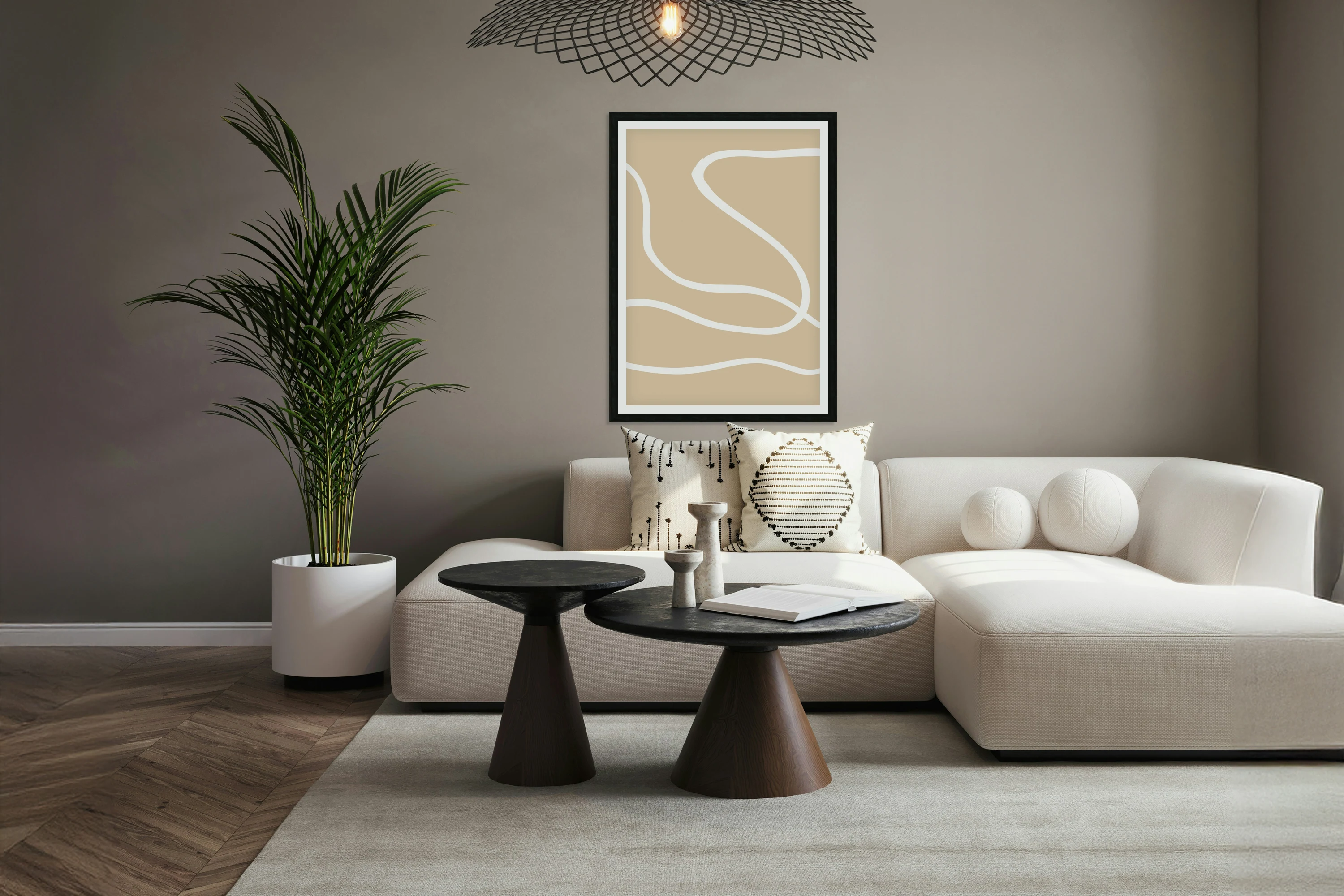 Beige Lines 01
