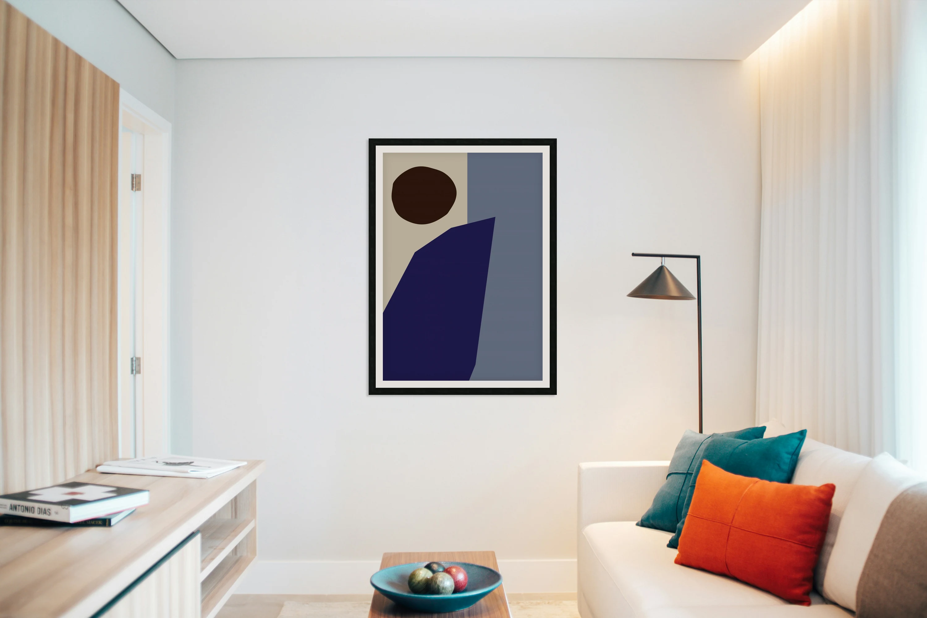 Color Blocks 02 Blue