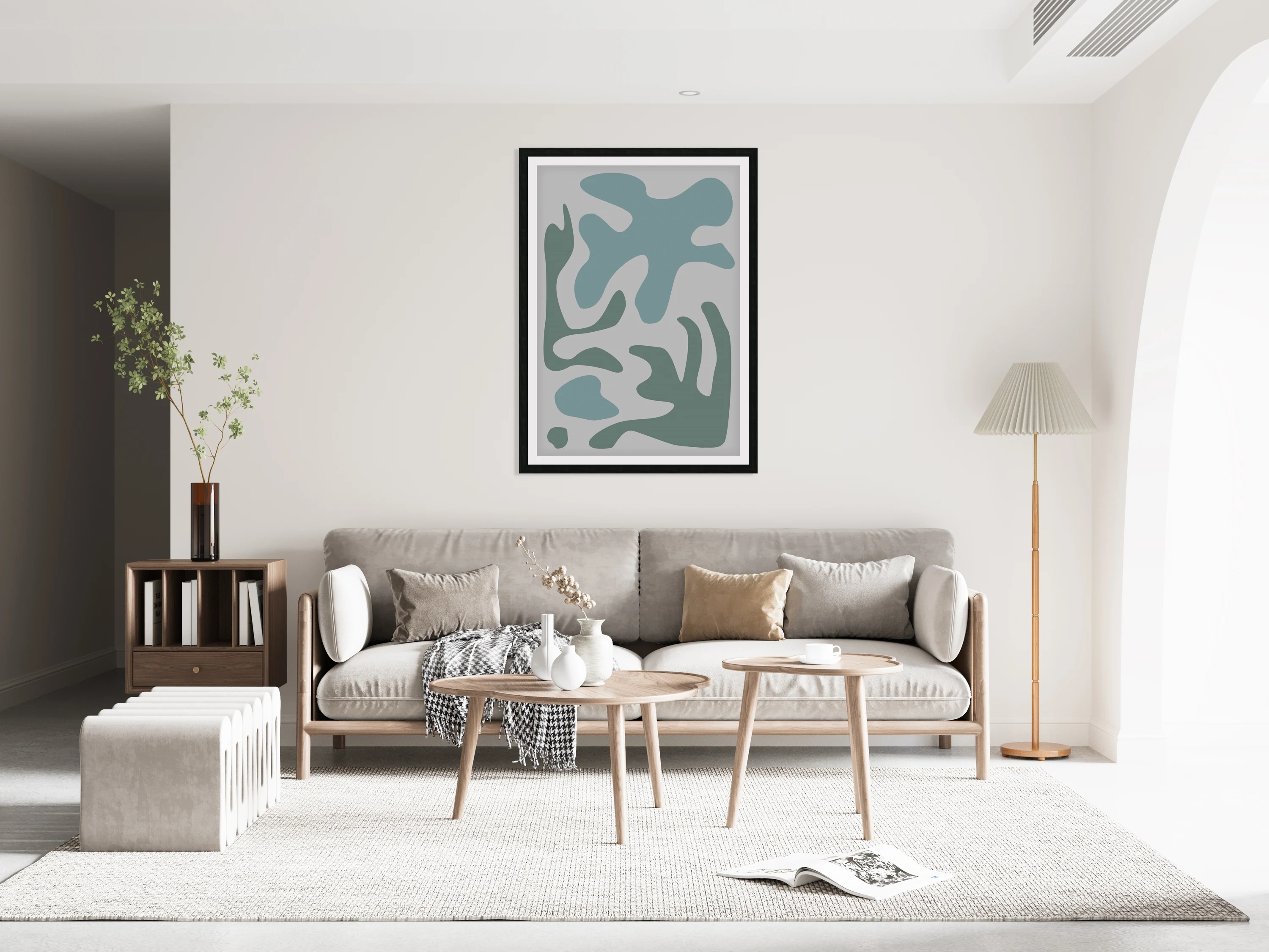 Seaweed Teal No 2