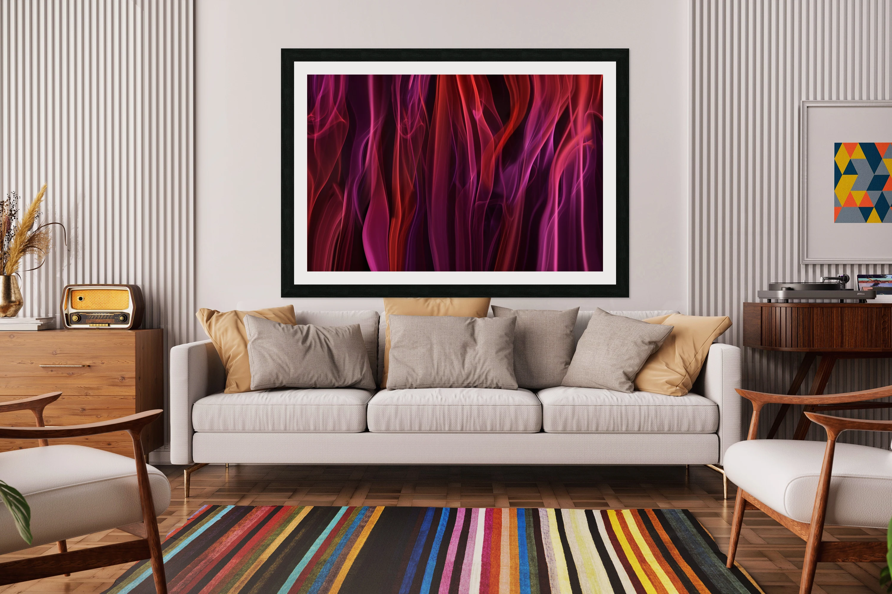 Volatile curtains