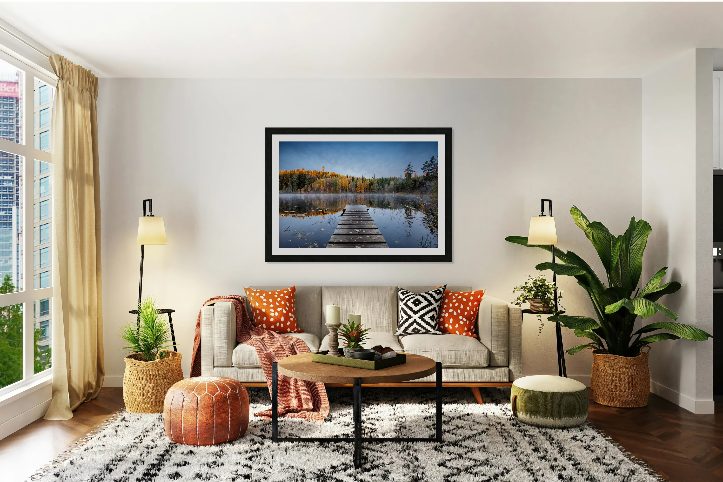 Autumn pier
