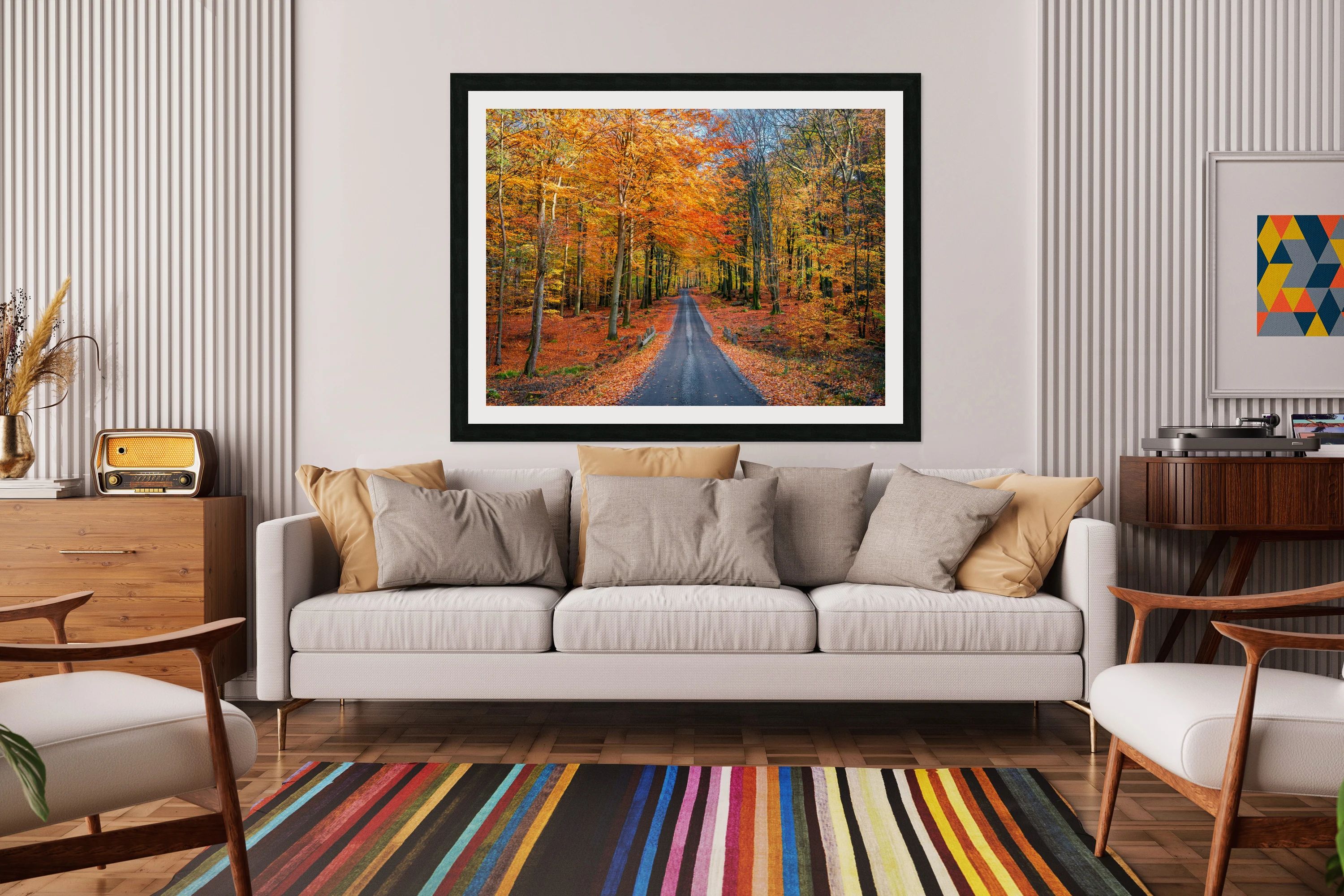 Road into autumn