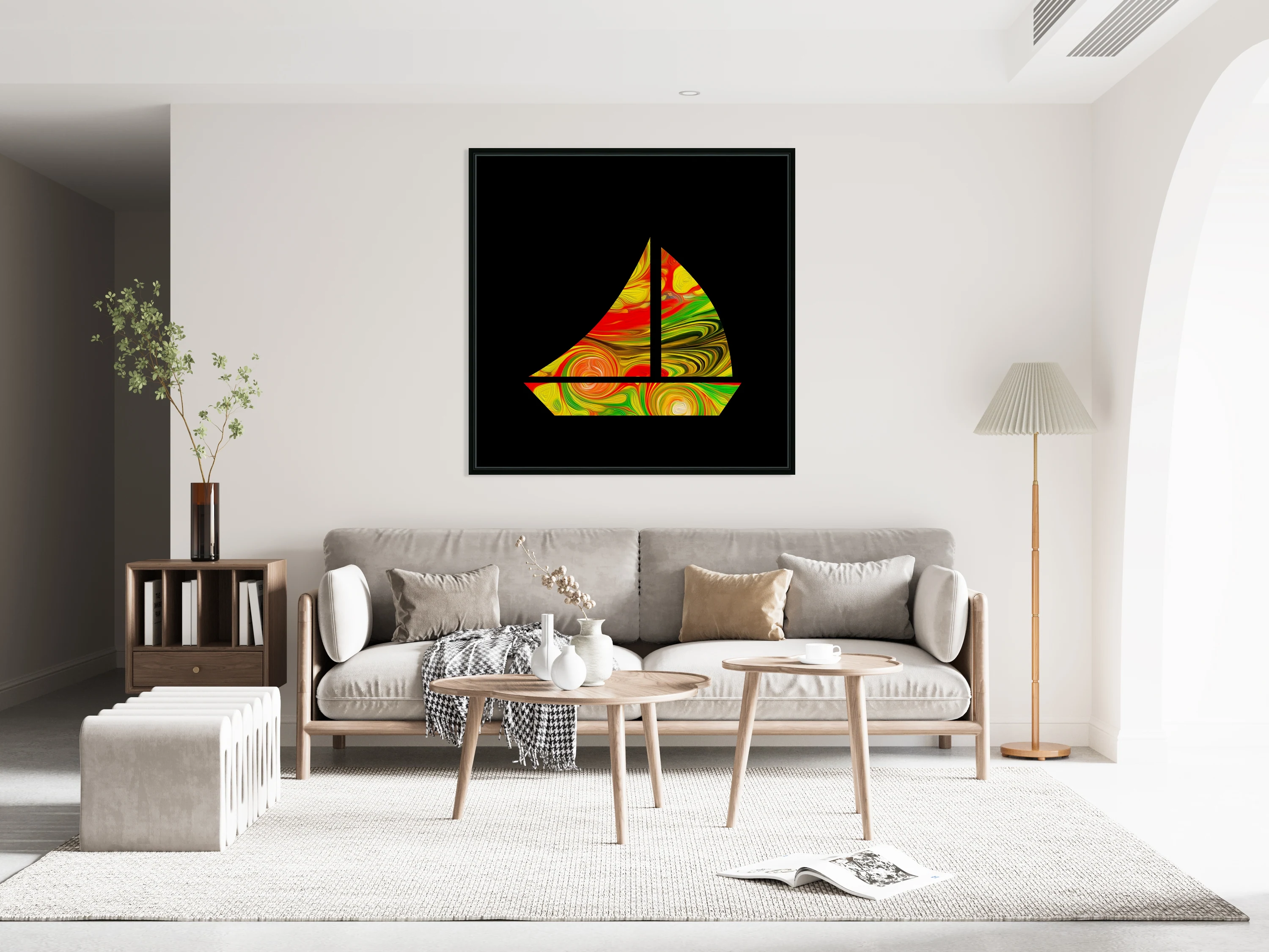 Sailboat Cubism