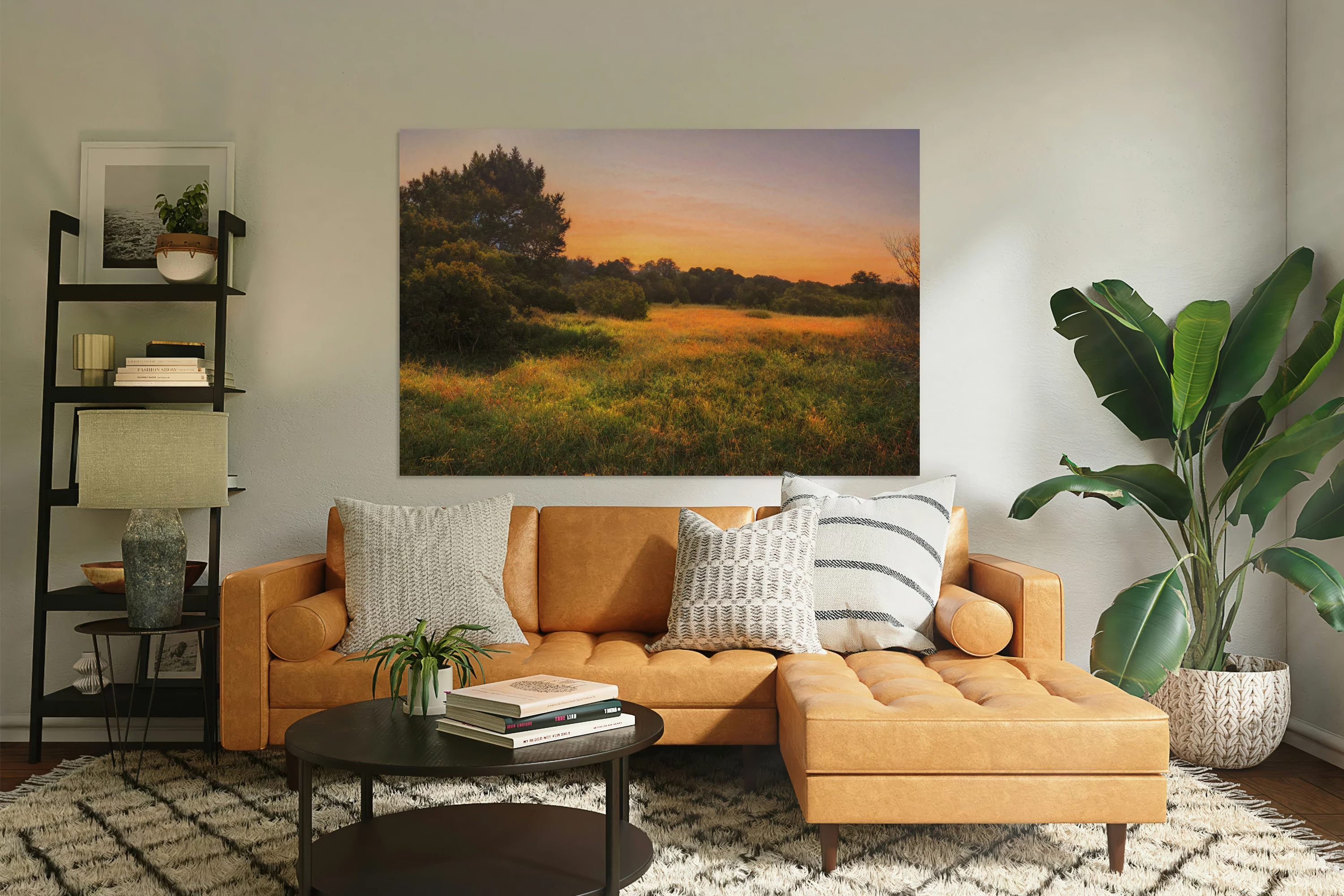 Coastal Meadows Sunset D