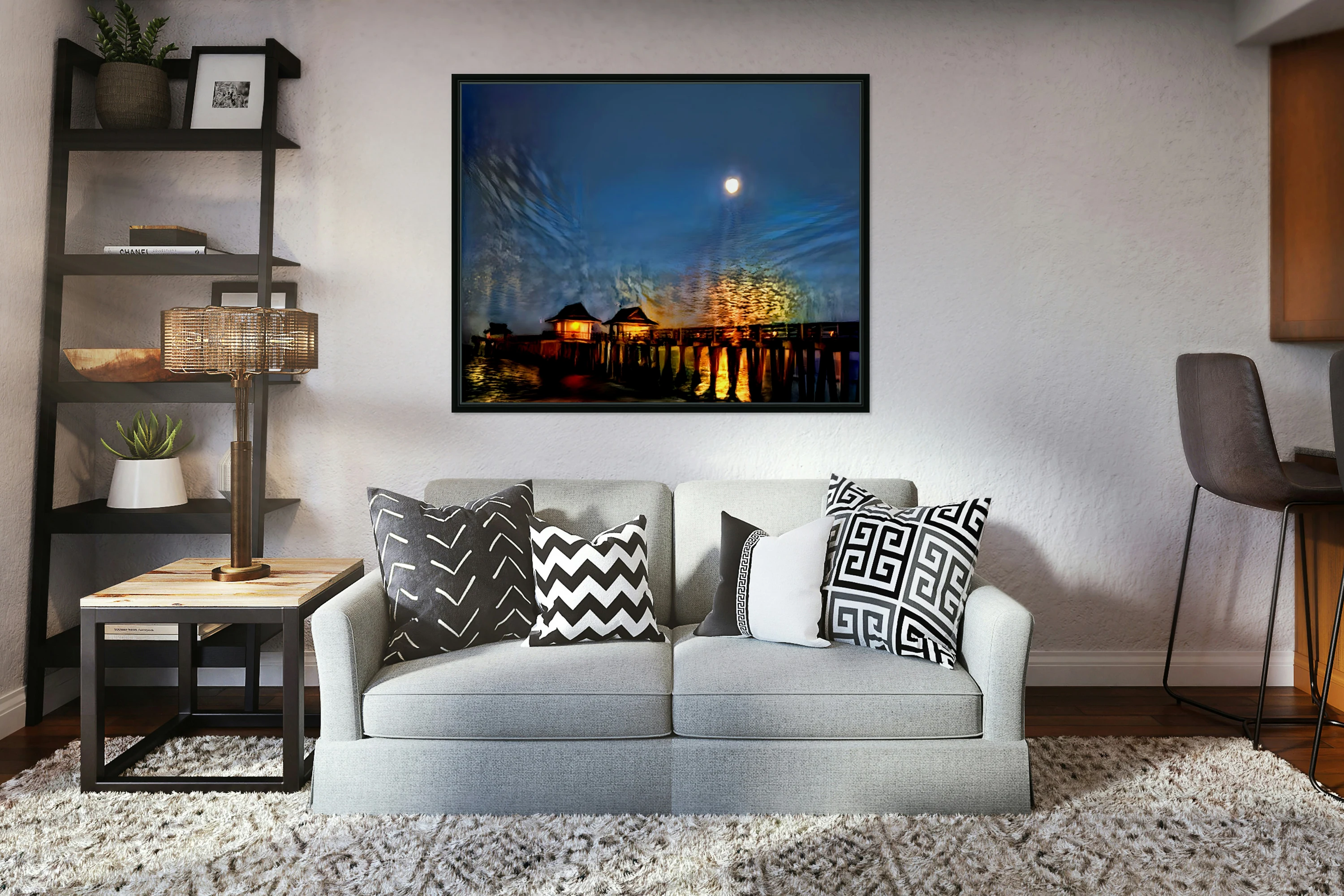 Moonlit Pier