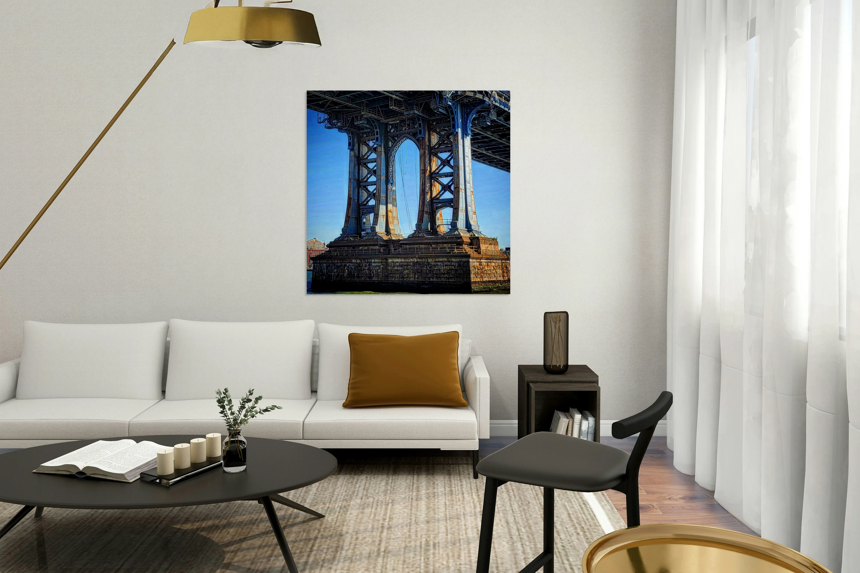 NYC Manhattan Bridge Structure