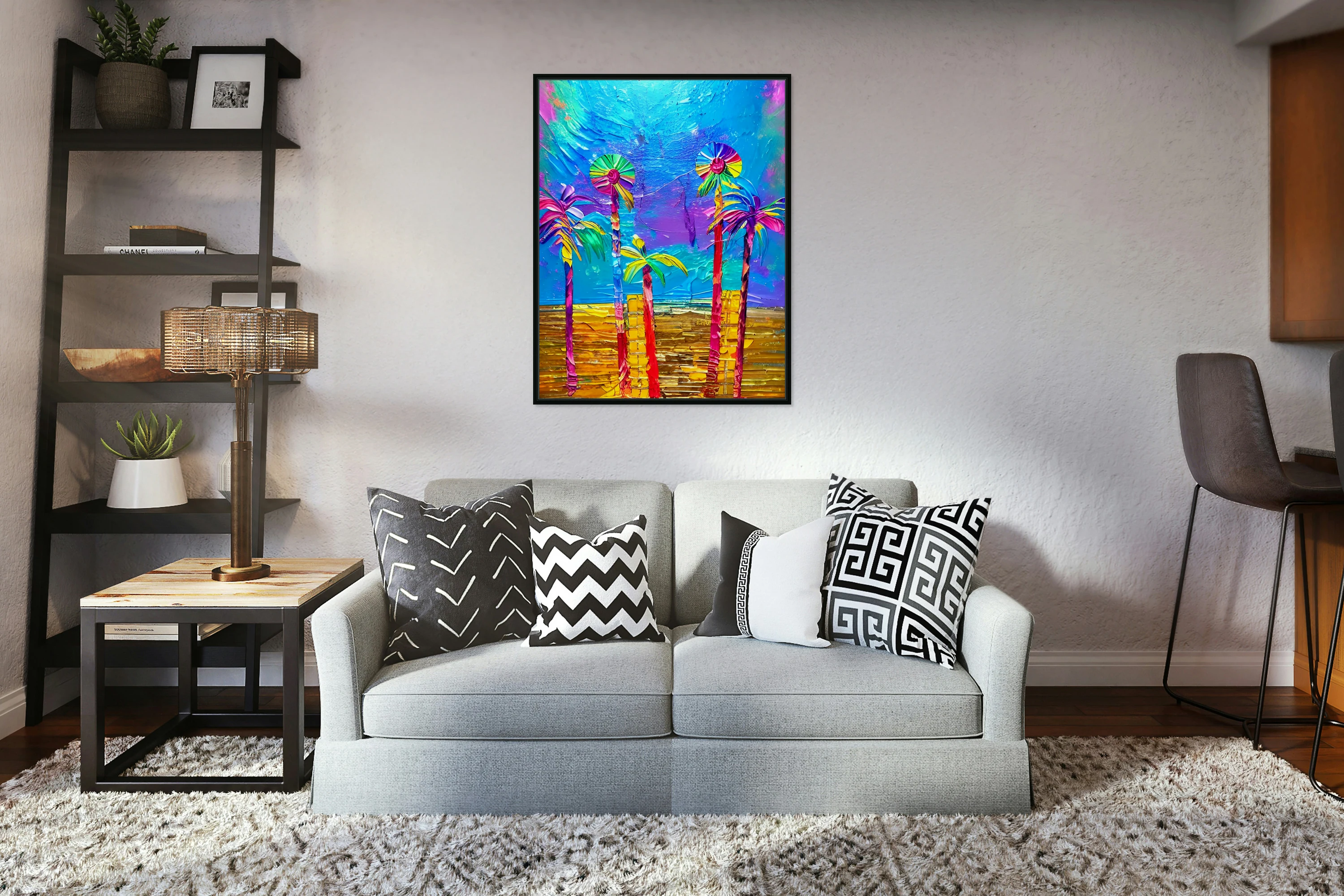 Chakra Pinwheel Palms 