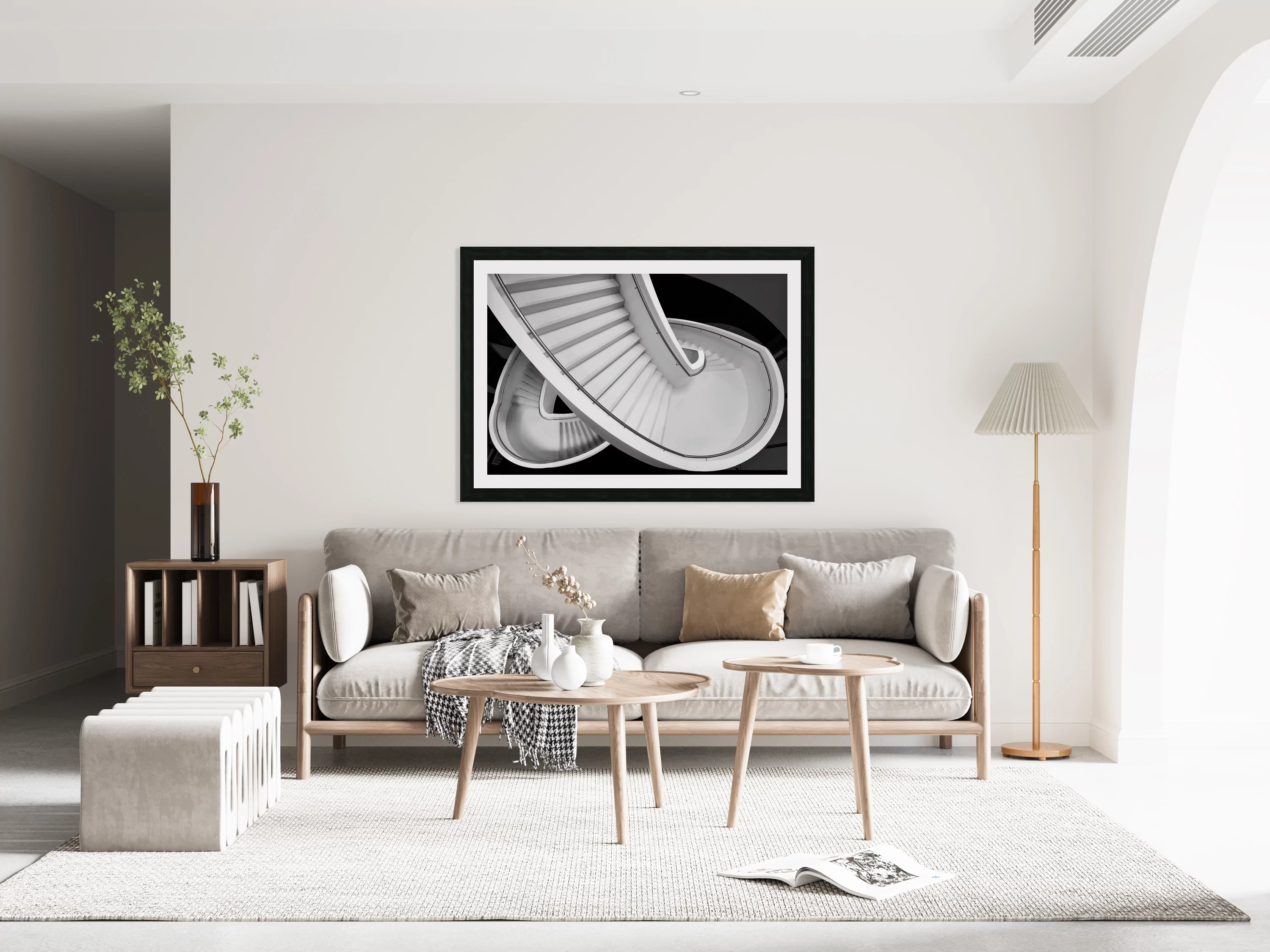 B&W staircase