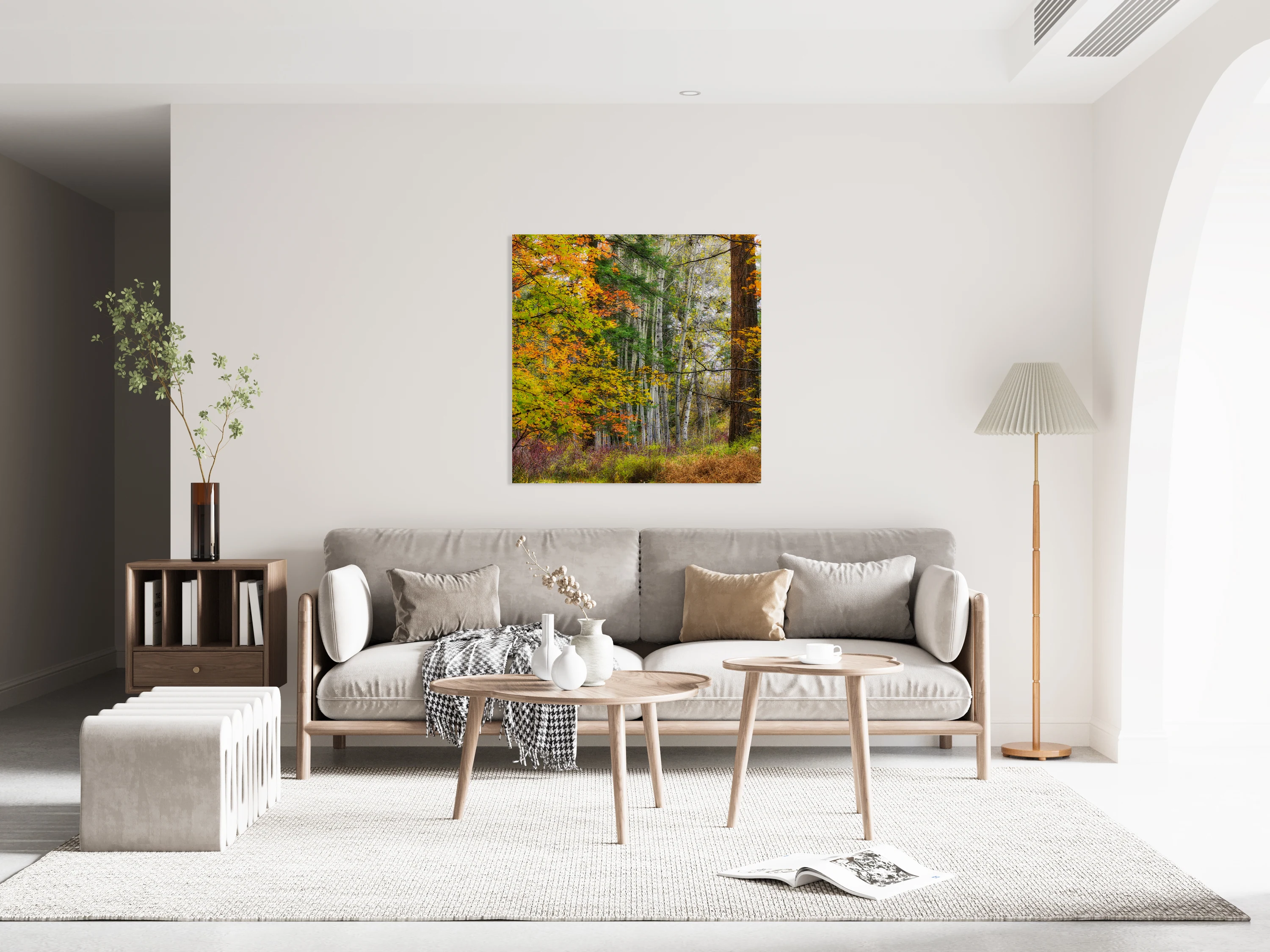 Bear Wallow Fall View -Square