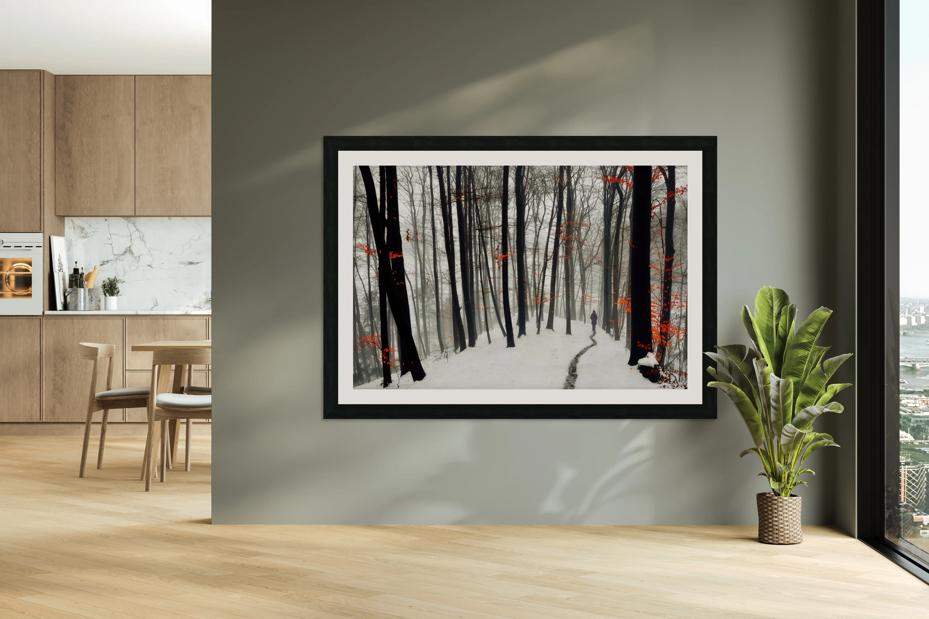 Through autumn and winter