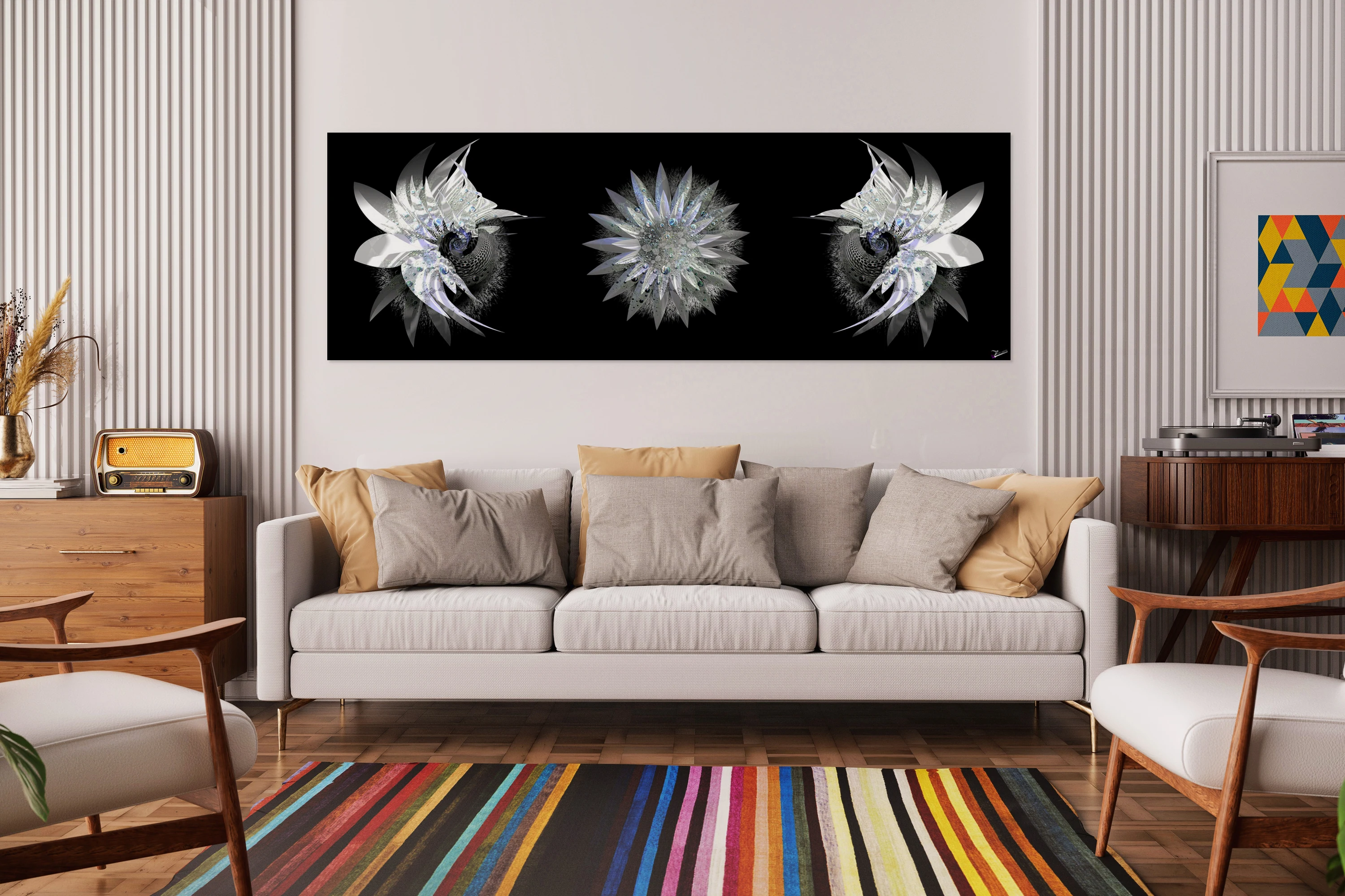 Moon Bloom Panel 