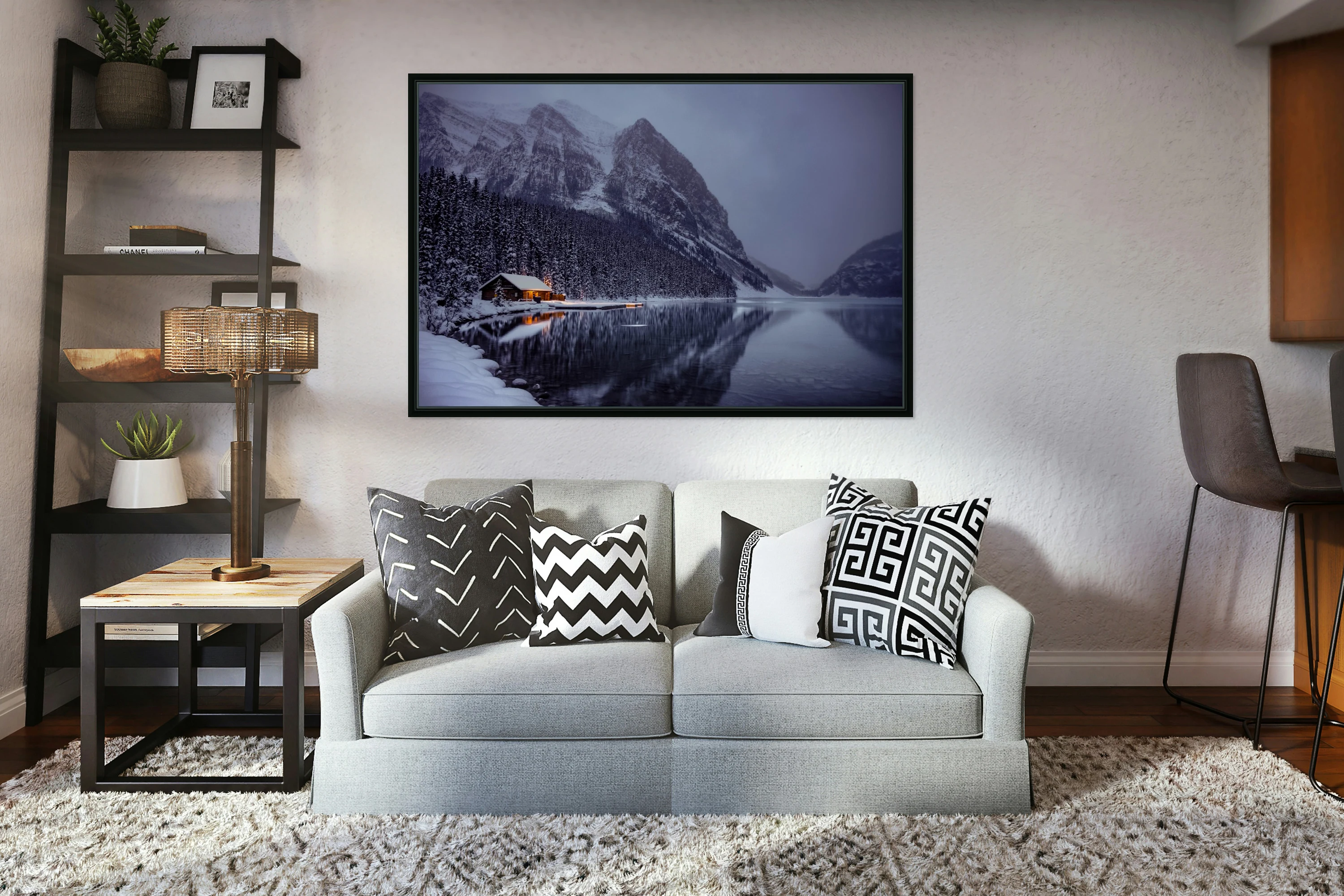 Winter Lake Louise 