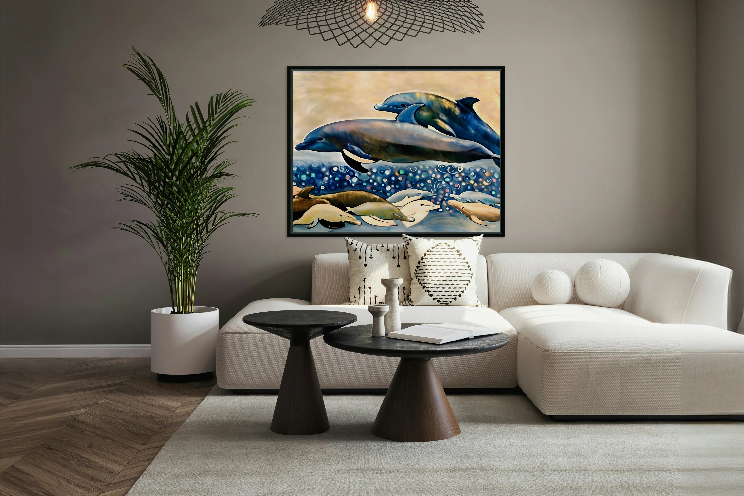 Dolphin Pastel