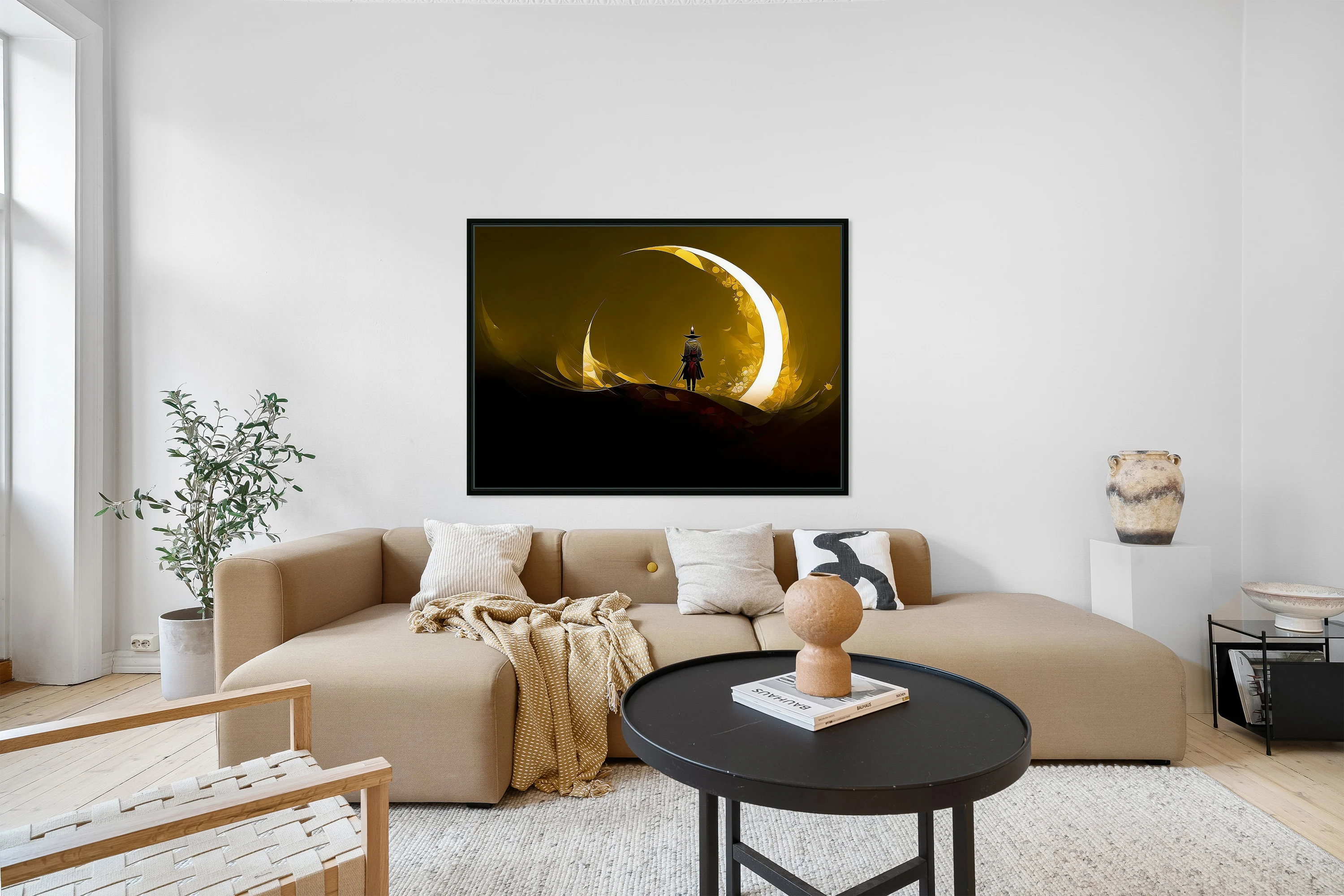 The Moon Glimmers