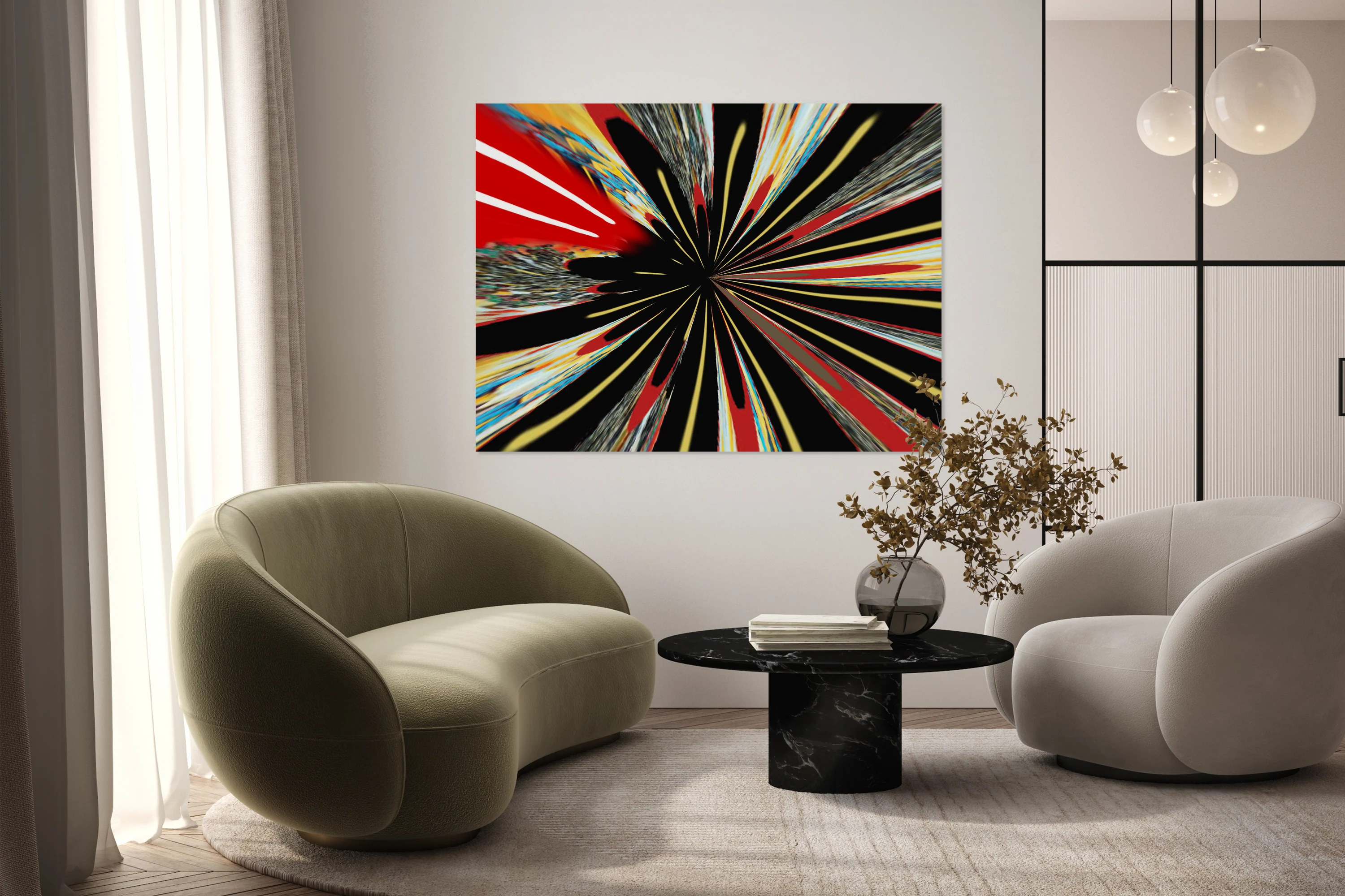 Explosion de couleurs 
