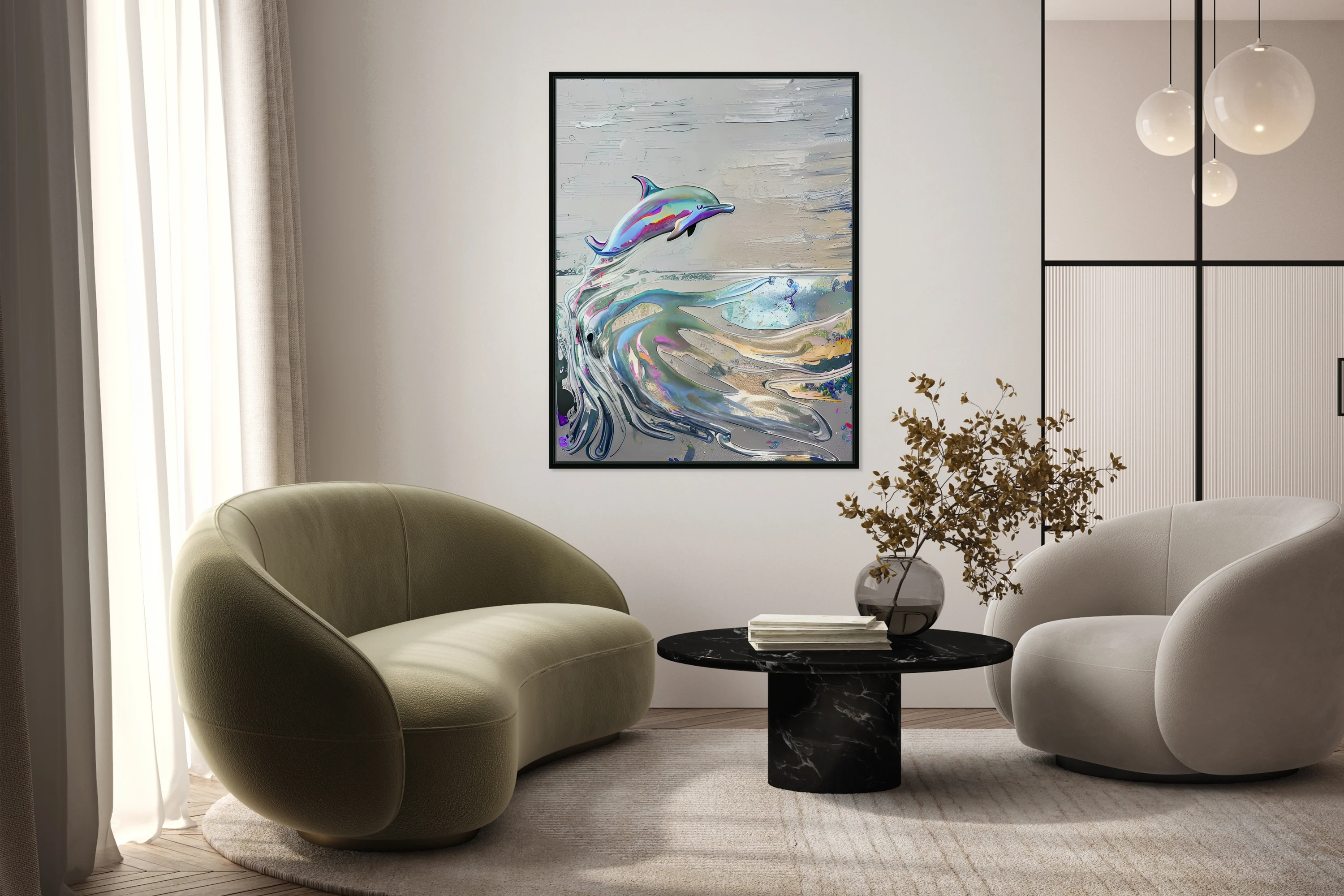 Cheerful Dolphins