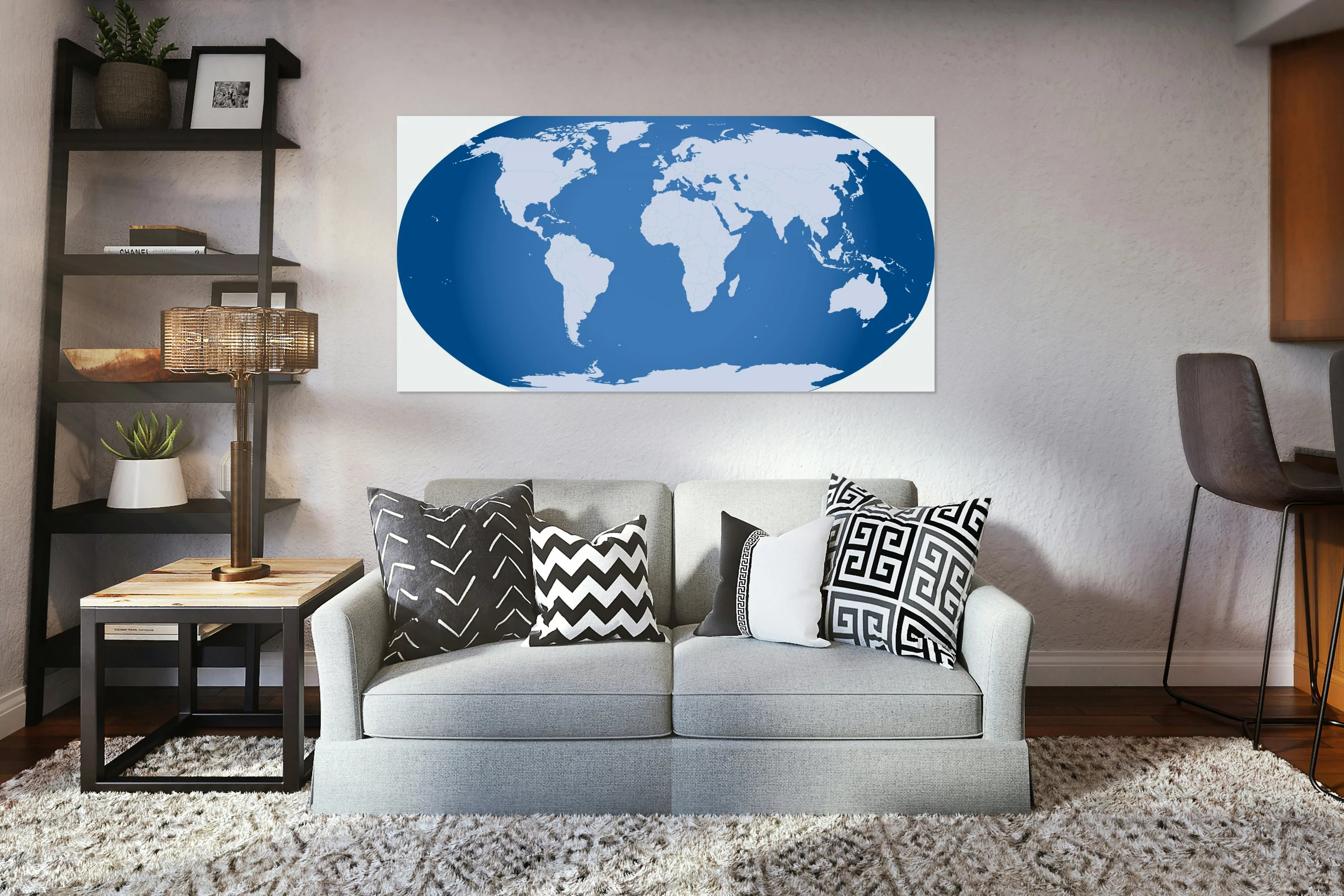 globe world map
