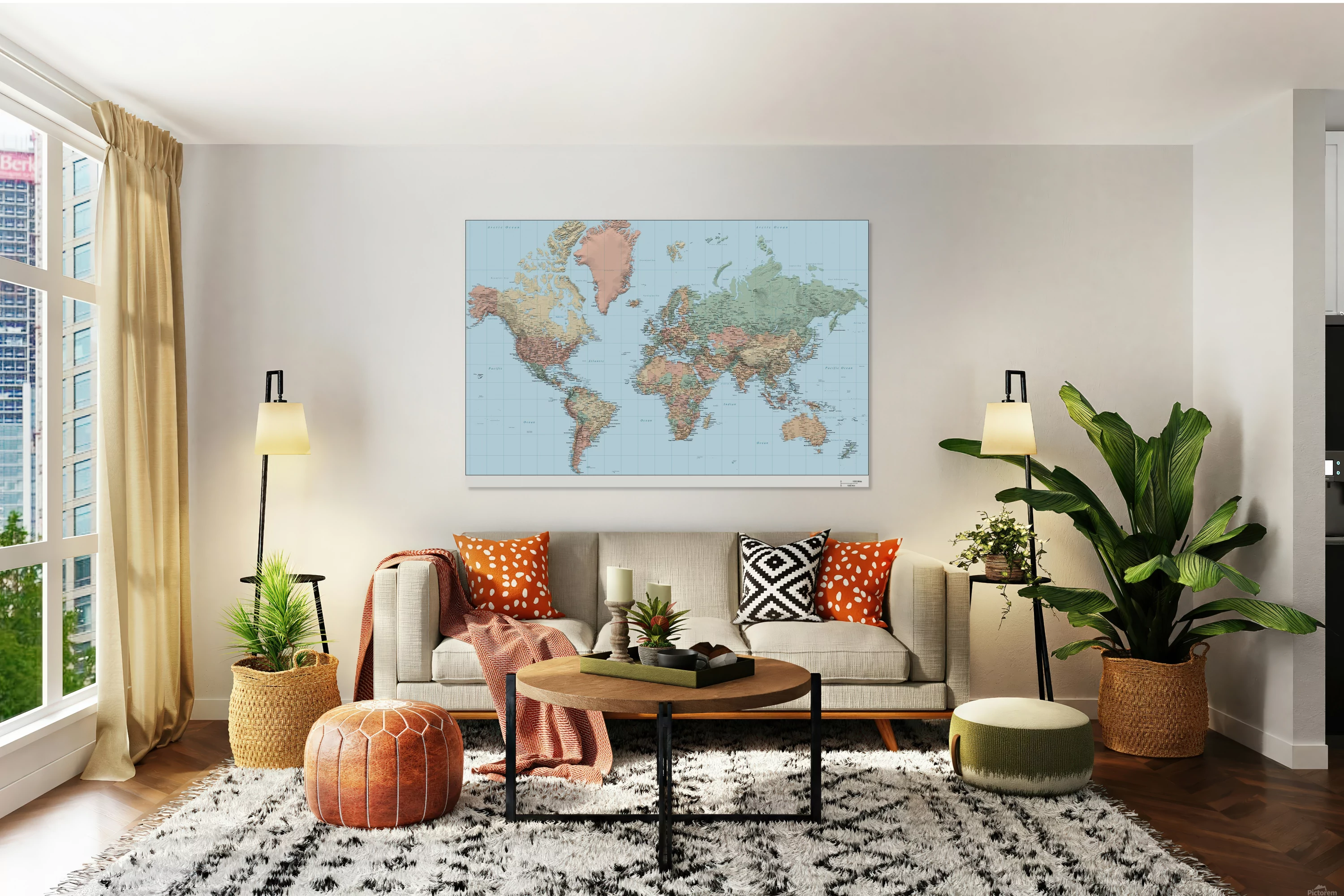 World Map Hi-res